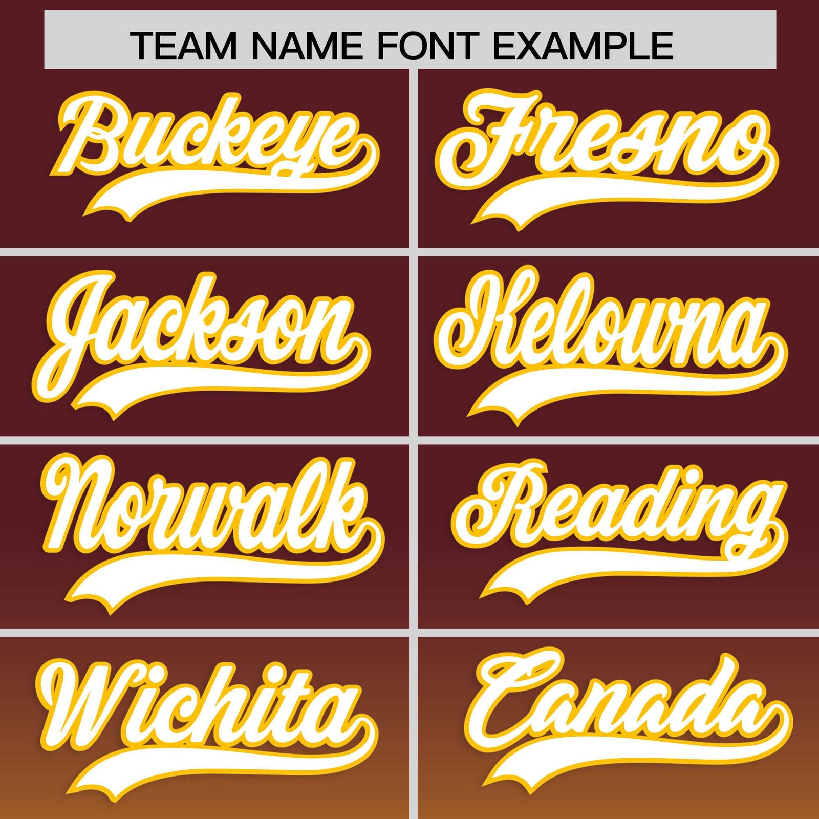 Custom Burgundy Yellow Gradient Fashion Authentic Baseball Jersey