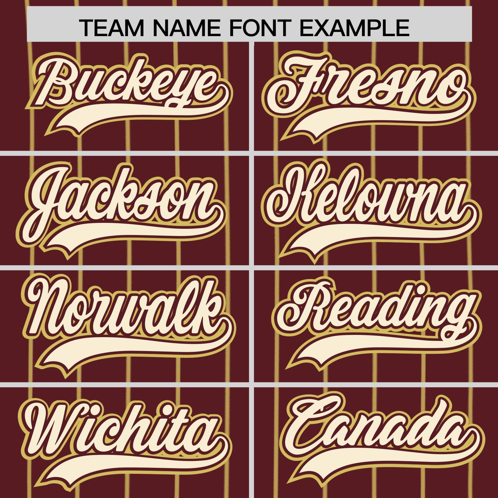 Custom Burgundy Old Gold Stripe Fashion Authentic Baseball Jersey