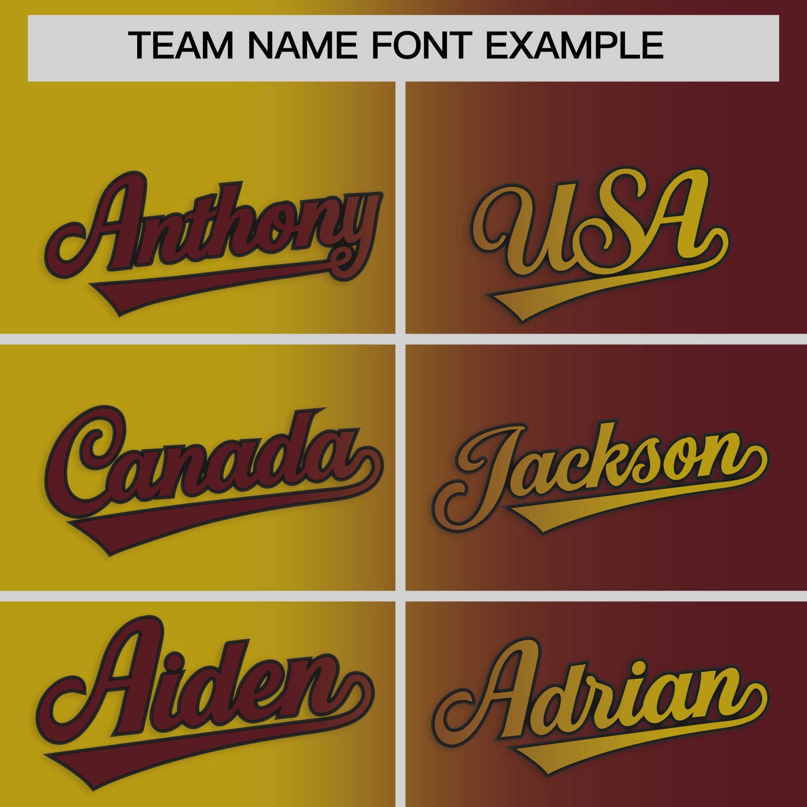 Custom Old Gold Burgundy Two Tone Gradient Fashion Authentic Baseball Jersey