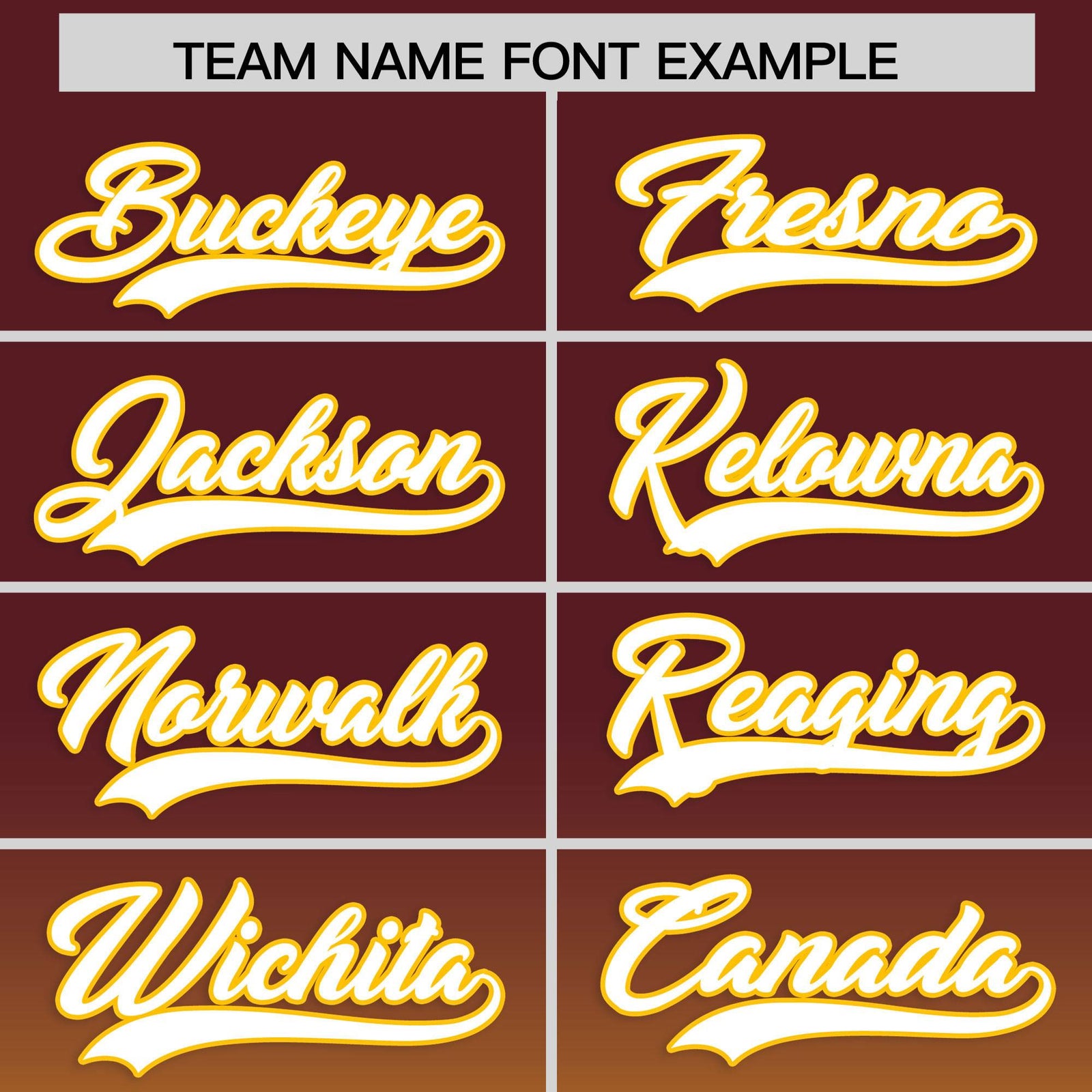 Custom Burgundy Yellow Gradient Fashion Authentic Baseball Jersey