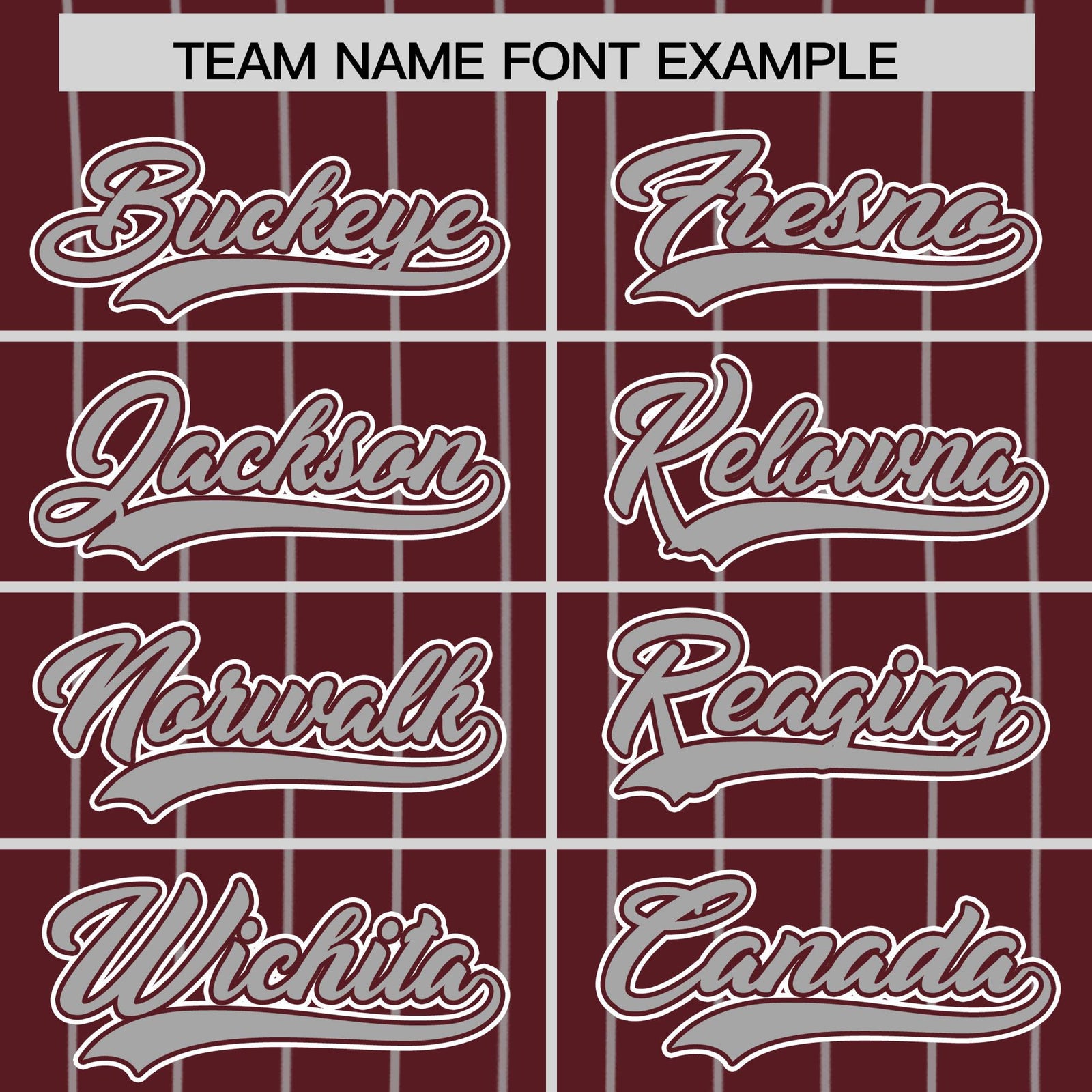 Custom Burgundy Gray Stripe Fashion Authentic Baseball Jersey