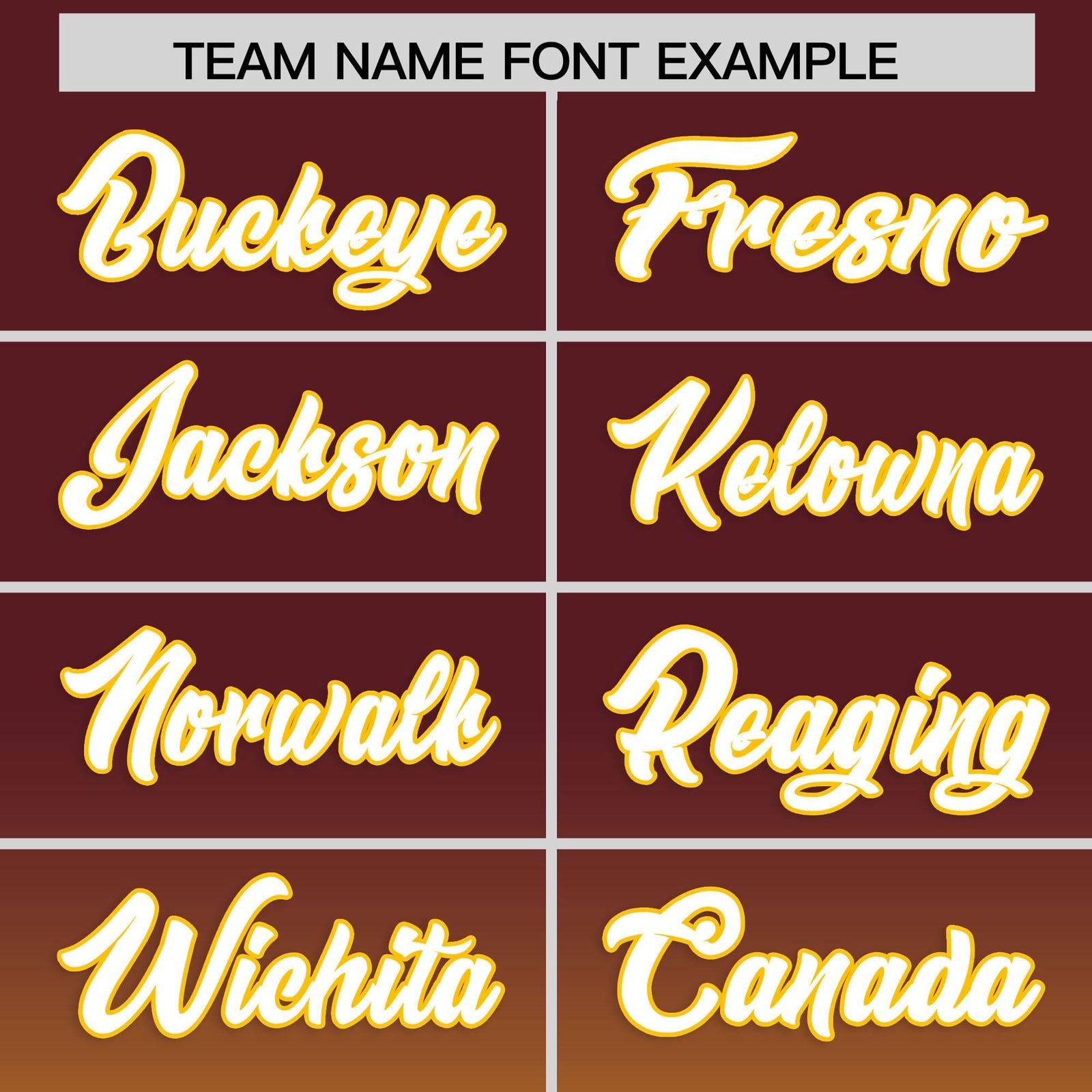 Custom Burgundy Yellow Gradient Fashion Authentic Baseball Jersey