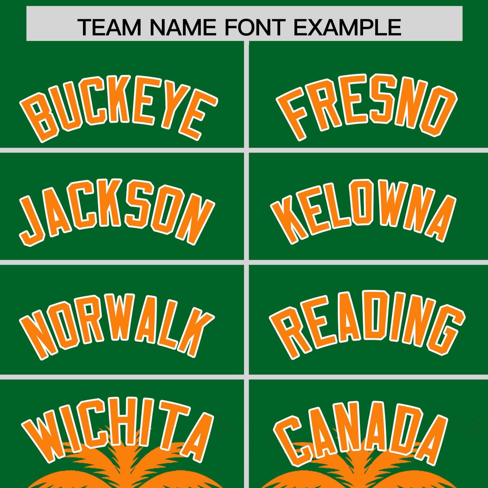 Custom Kelly Green Orange Graffiti Pattern Personalized Bossinia Style Authentic Baseball Jersey