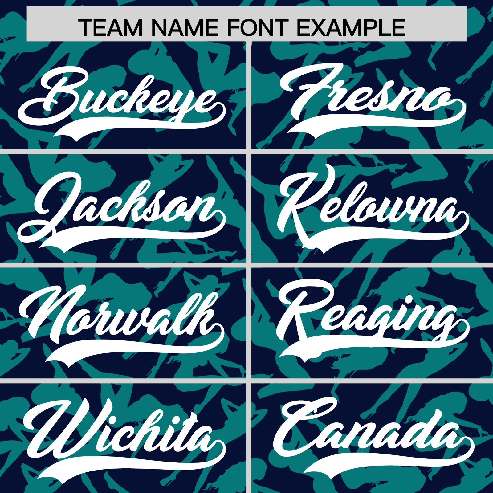 Custom Navy Aqua Playboy Graffiti Pattern Authentic Baseball Jersey