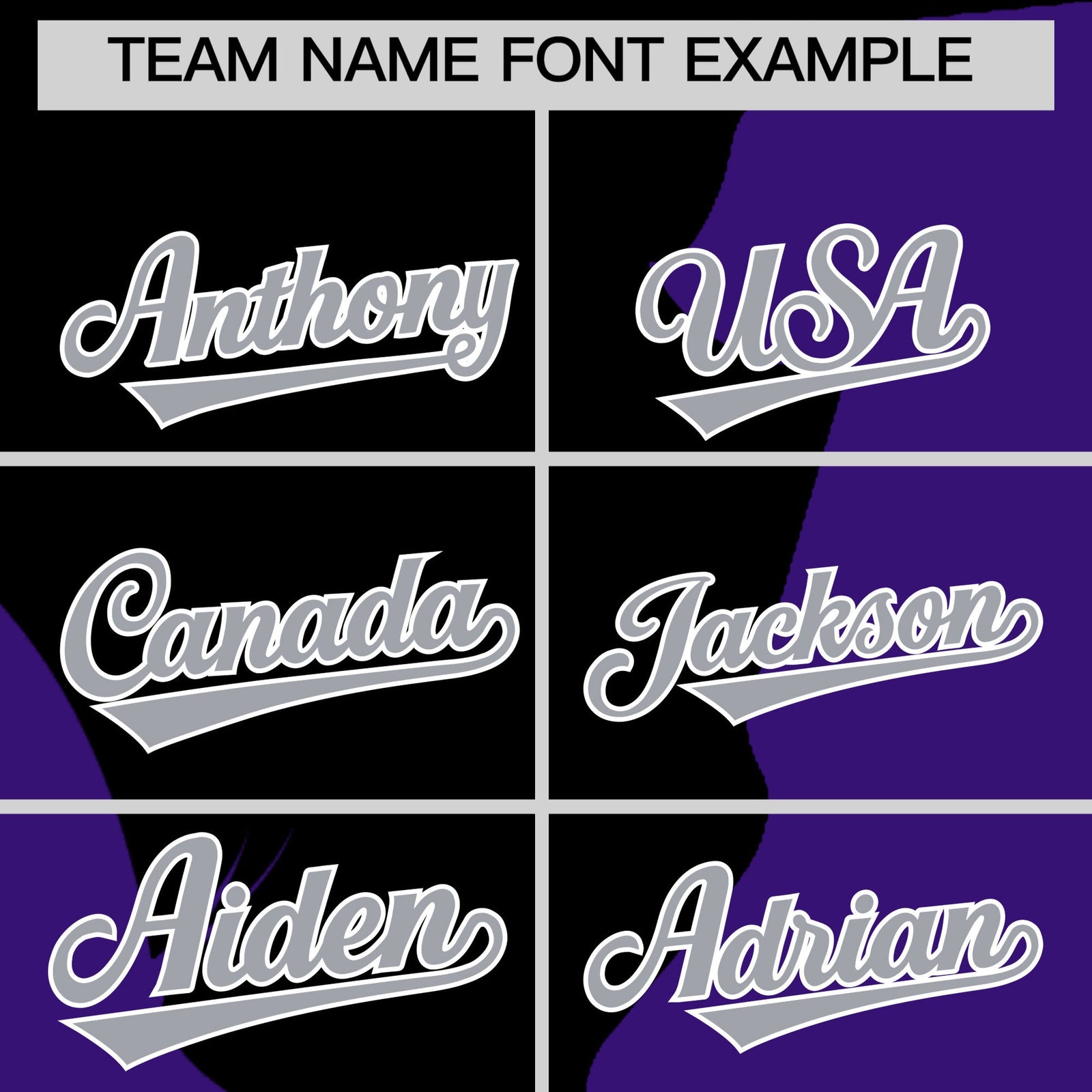 Custom Black Purple Silhouettes of Loving Couple Valentine's Day Baseball Jersey| KXKSHOP