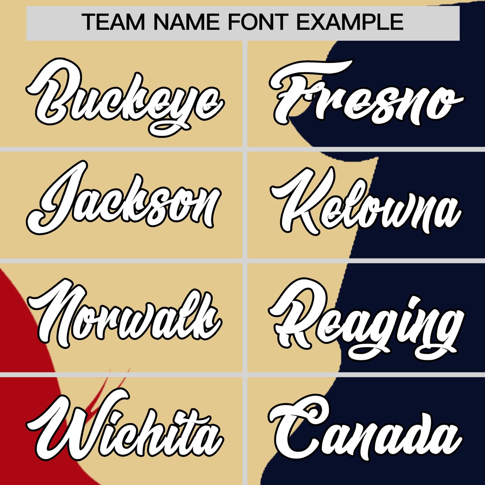 Custom Khaki Red Navy Silhouettes of Loving Couple Valentine's Day Baseball Jersey| KXKSHOP