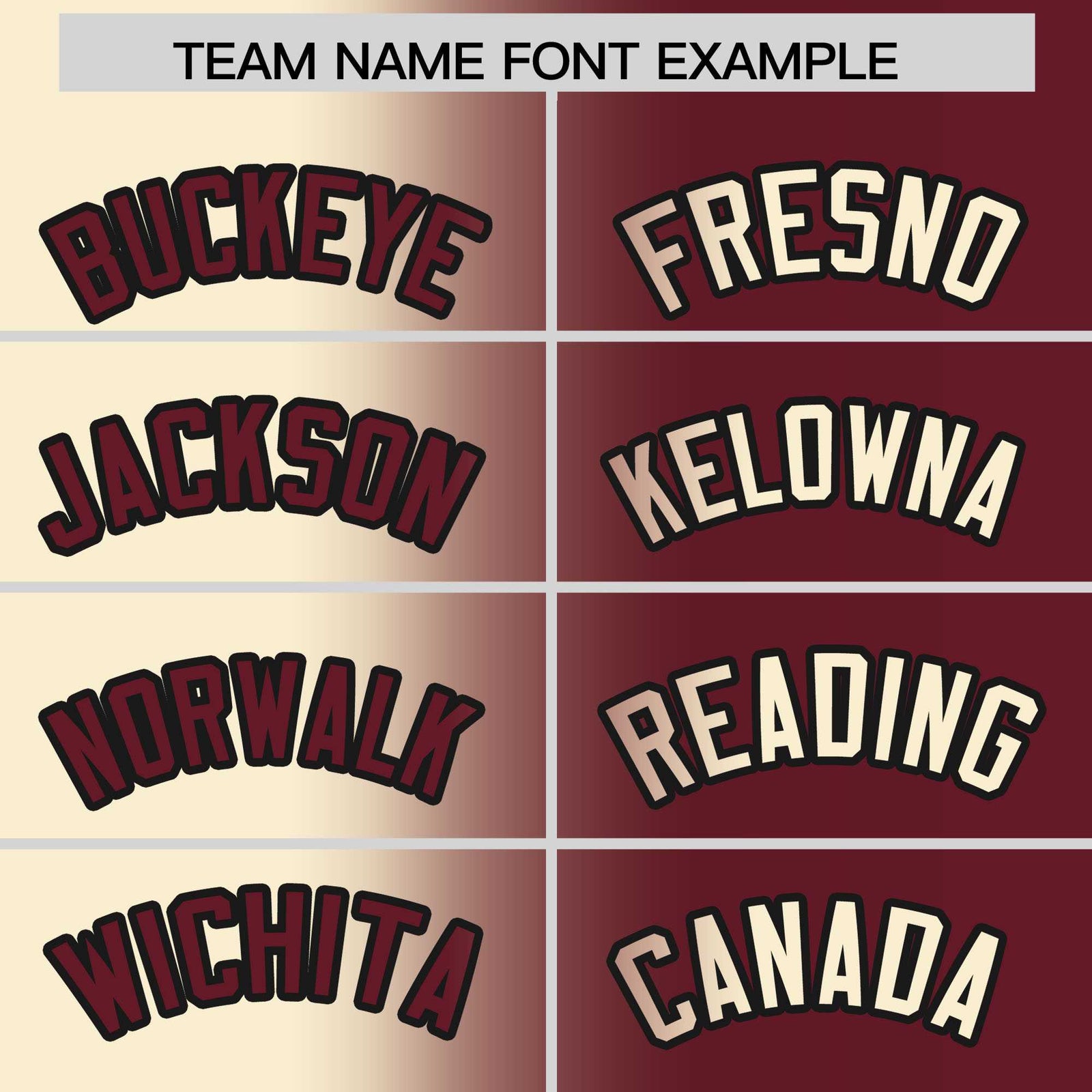 Custom Cream Maroon Two Tone Gradient Fashion Authentic Baseball Jersey