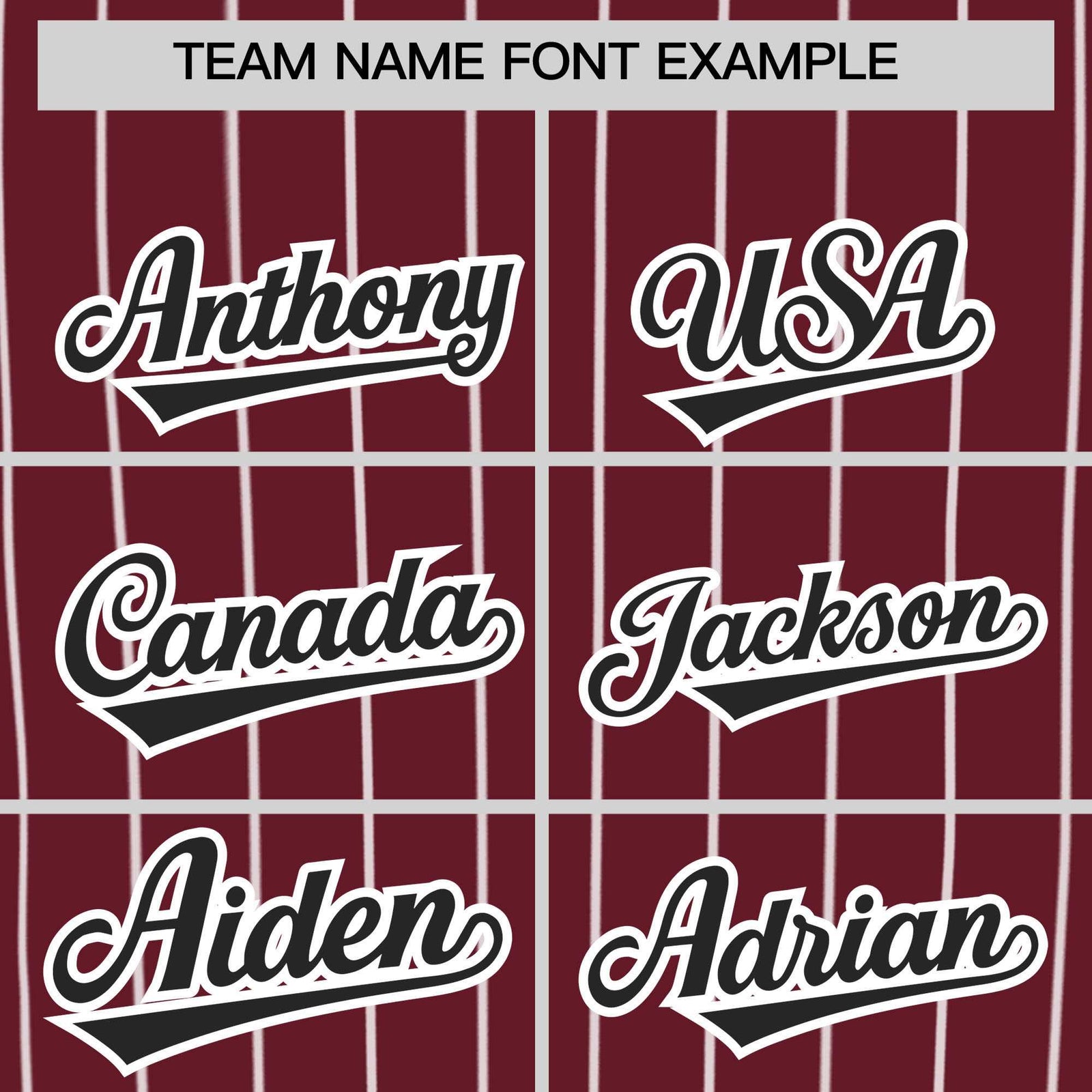 Custom Maroon White Stripe Fashion Authentic Baseball Jersey