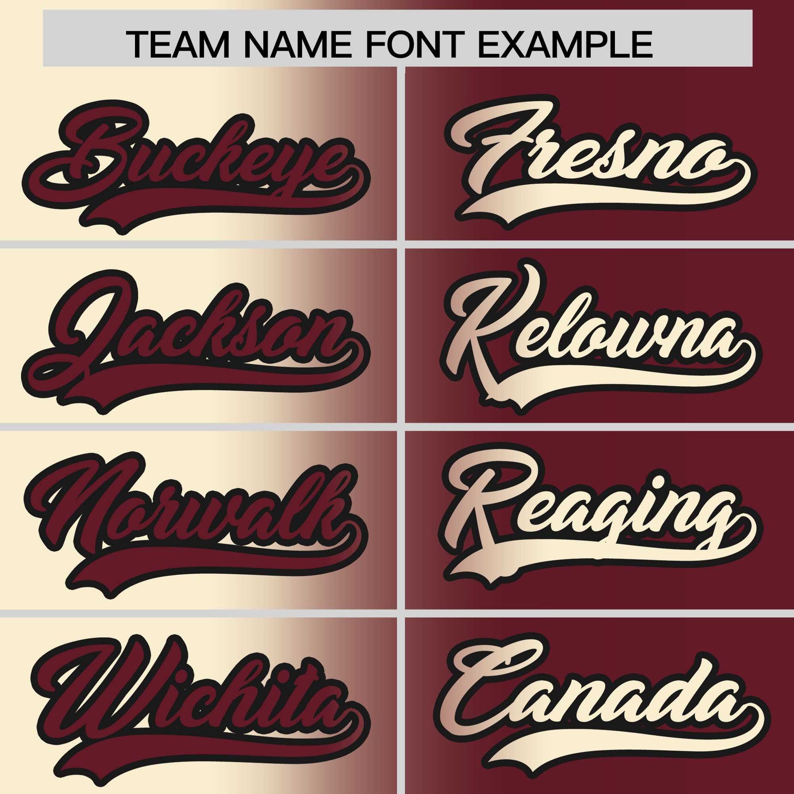 Custom Cream Maroon Two Tone Gradient Fashion Authentic Baseball Jersey