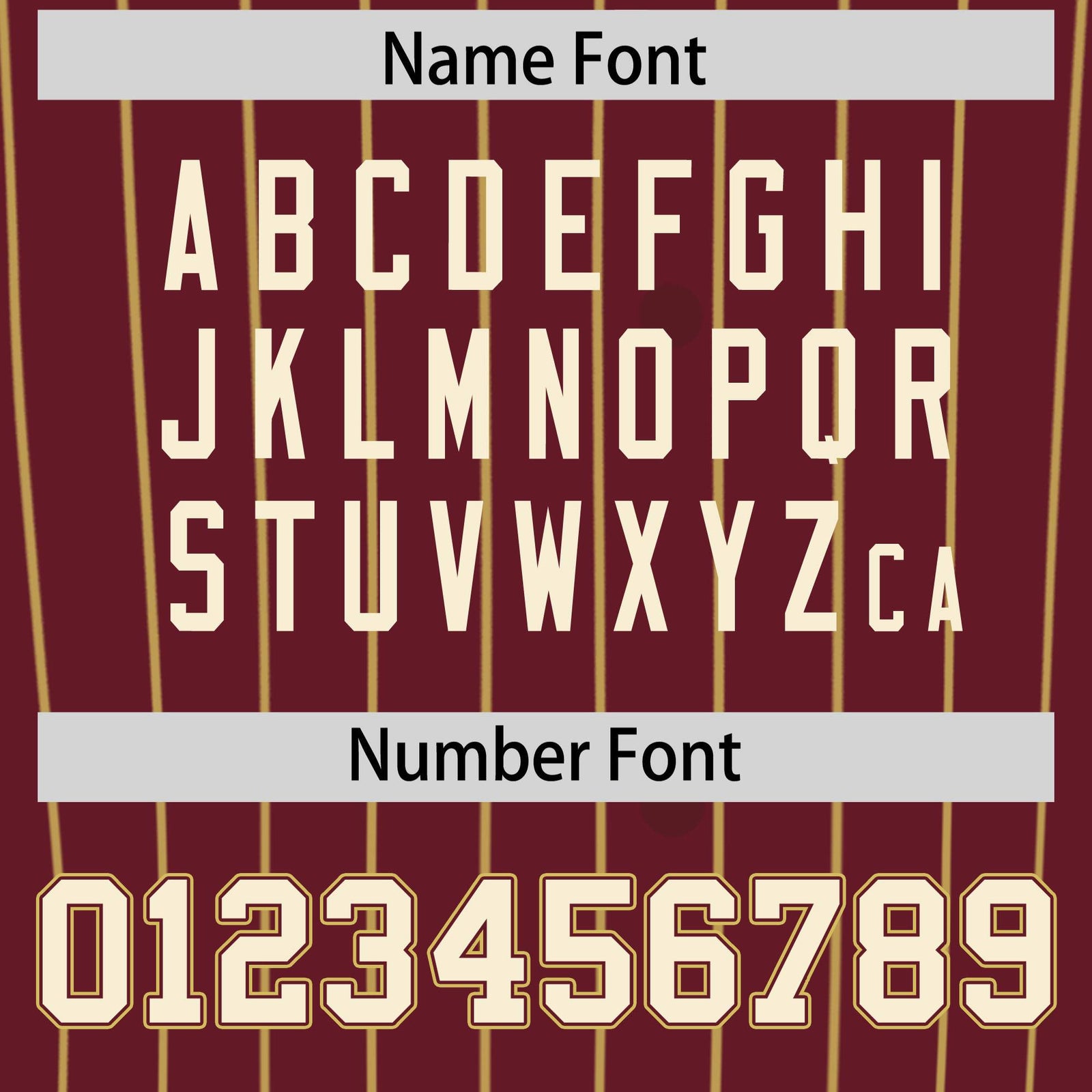 Custom Maroon Old Gold Stripe Fashion Authentic Baseball Jersey