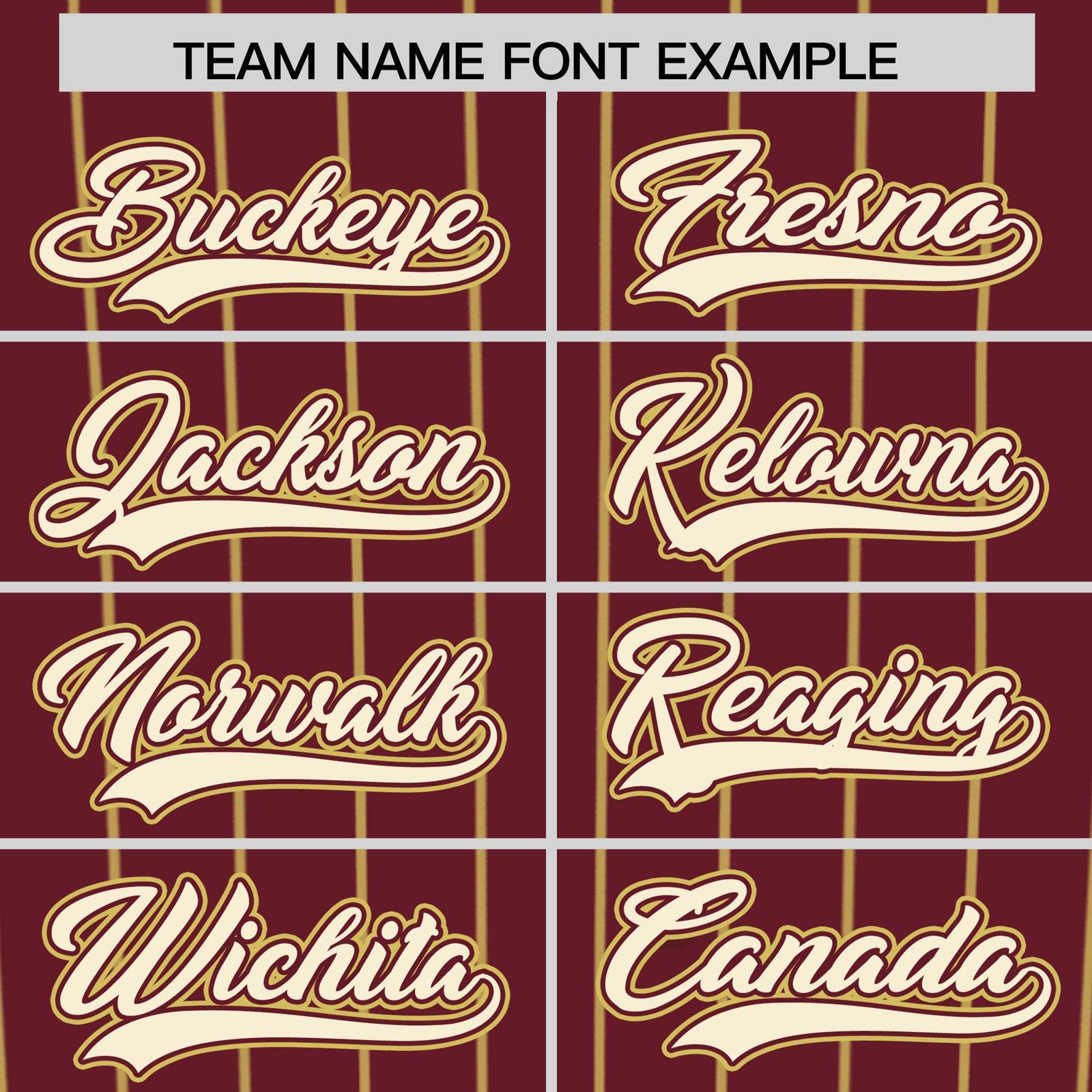 Custom Maroon Old Gold Stripe Fashion Authentic Baseball Jersey