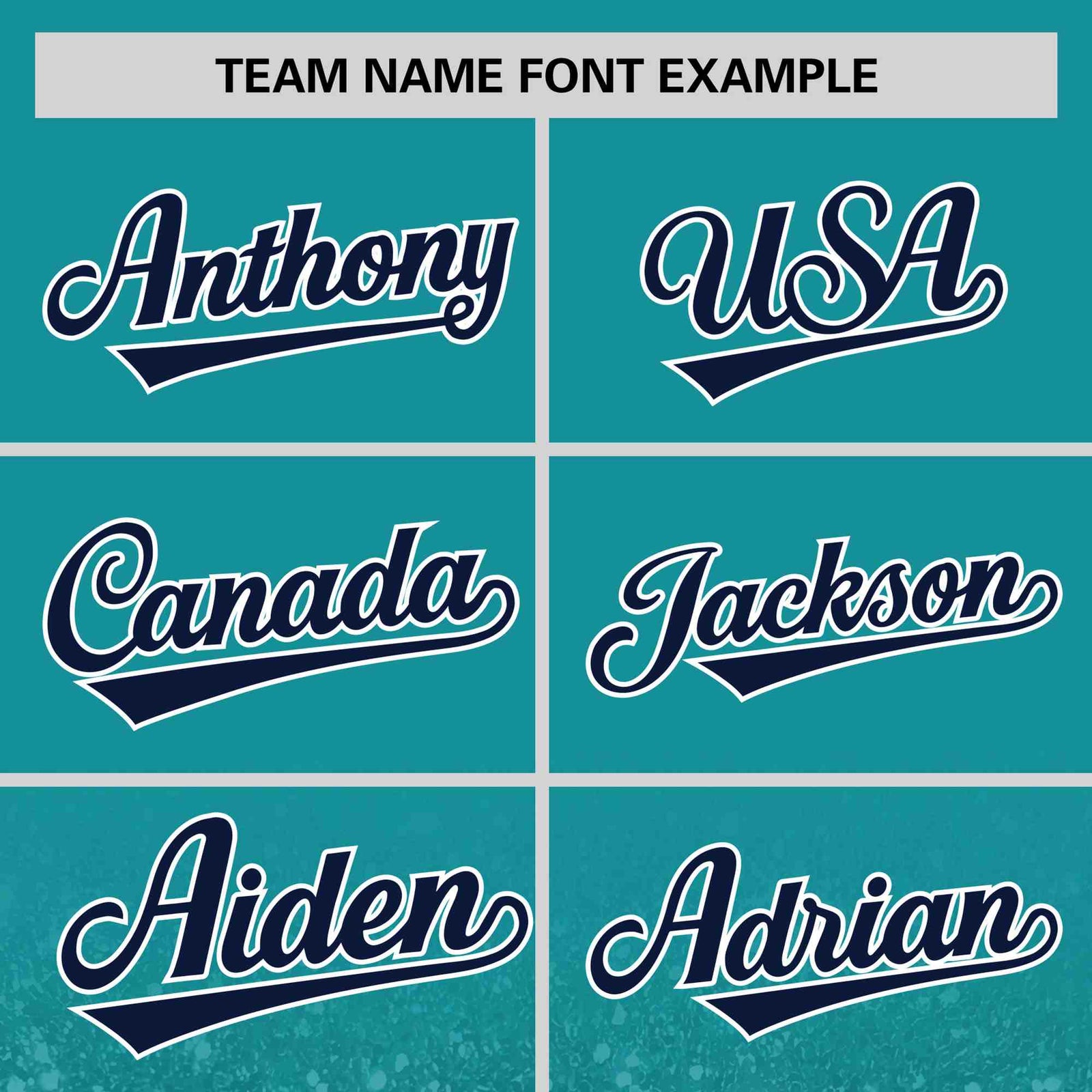 Custom Aqua Black Sequins Pattern Gradient Fashion Authentic Baseball Jersey