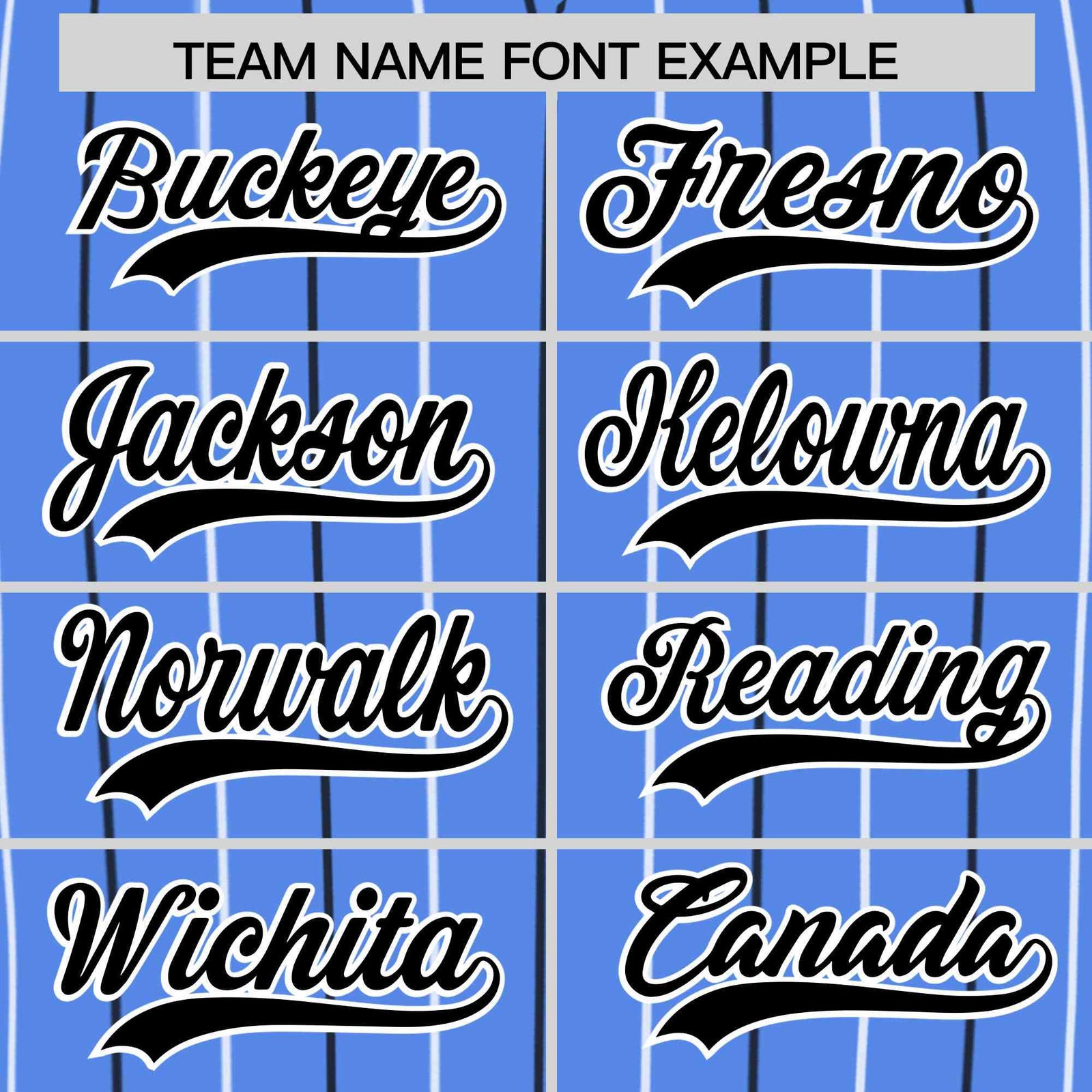 Custom Powder Blue White and Black Bi-Color Stripes Fashion Authentic Baseball Jersey