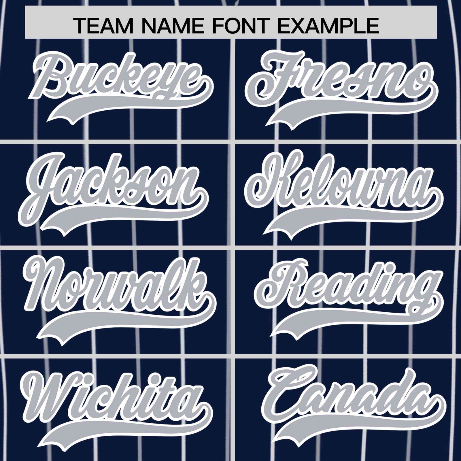 Custom Navy Gray and White Bi-Color Stripes Fashion Authentic Baseball Jersey