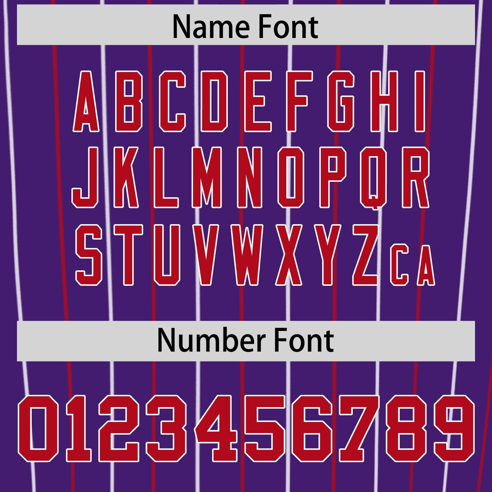 Custom Purple Red and White Bi-Color Stripes Fashion Authentic Baseball Jersey