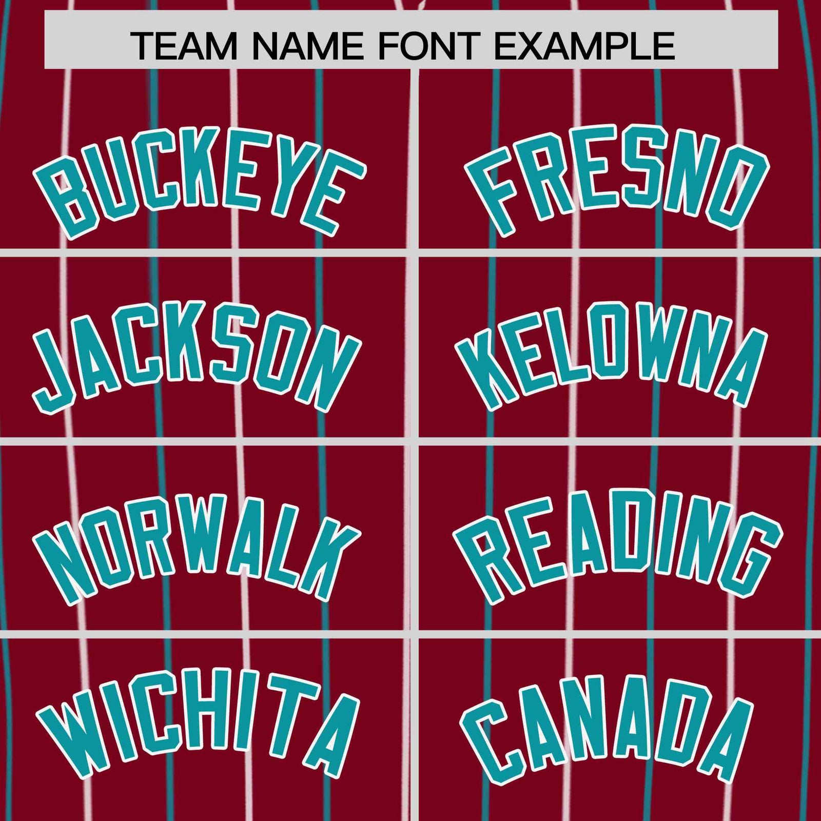 Custom Crimson Aqua and White Bi-Color Stripes Fashion Authentic Baseball Jersey