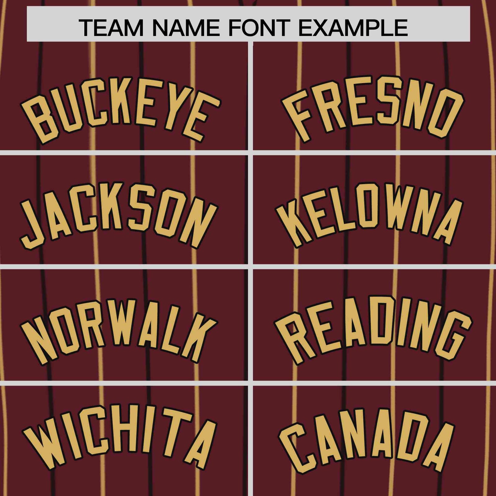 Custom Burgundy Old Gold and Black Bi-Color Stripes Fashion Authentic Baseball Jersey