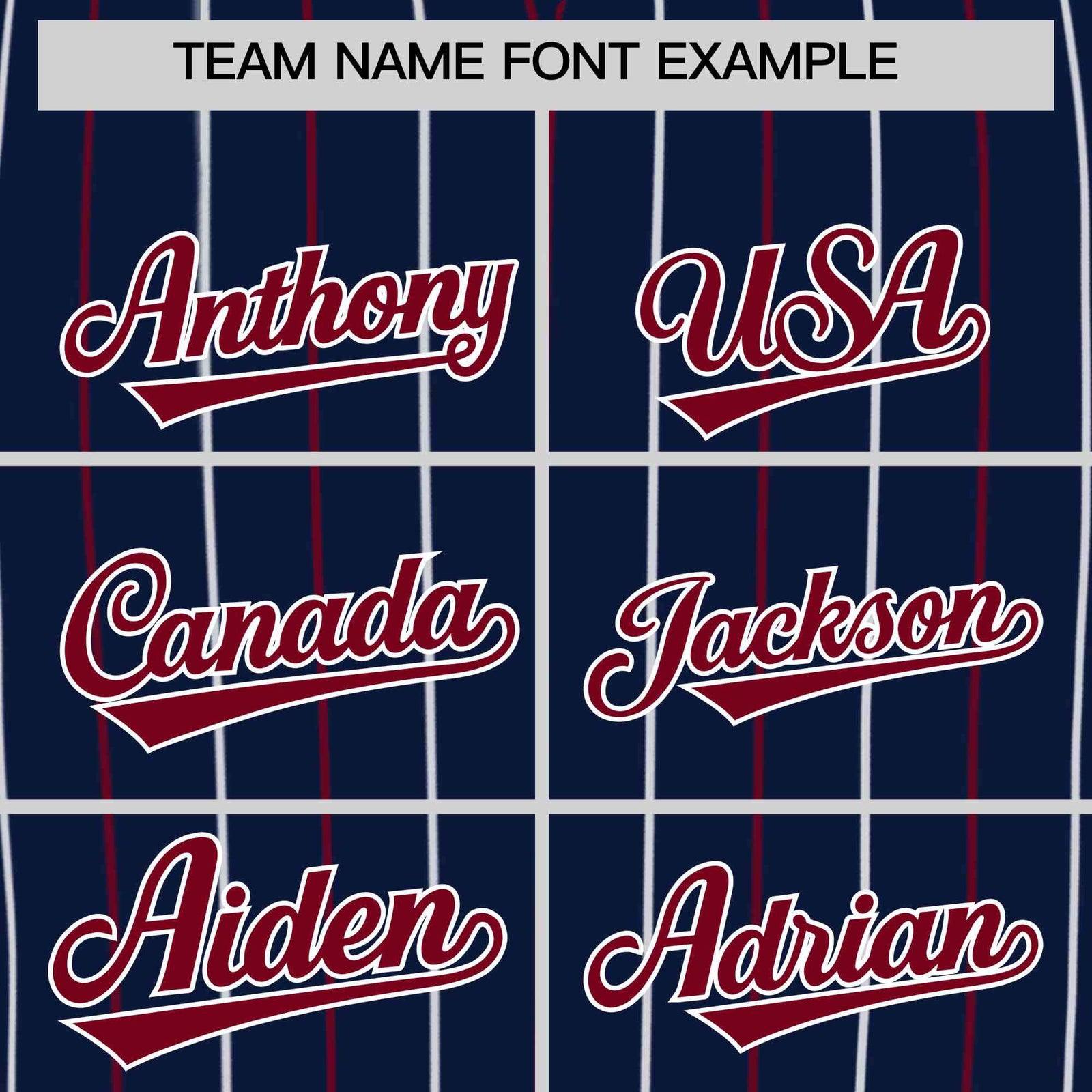 Custom Navy Crimson and White Bi-Color Stripes Fashion Authentic Baseball Jersey