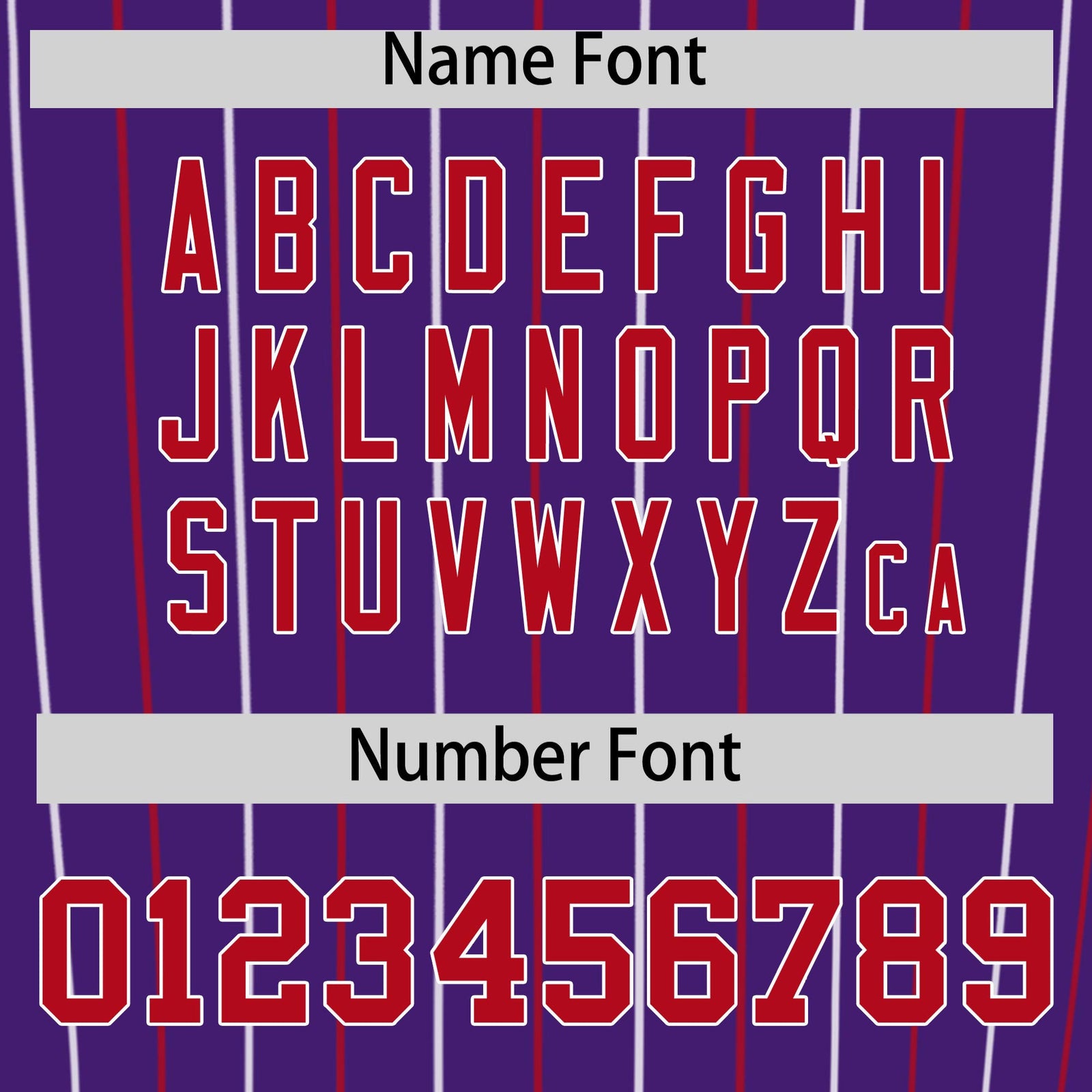 Custom Purple Red and White Bi-Color Stripes Fashion Authentic Baseball Jersey