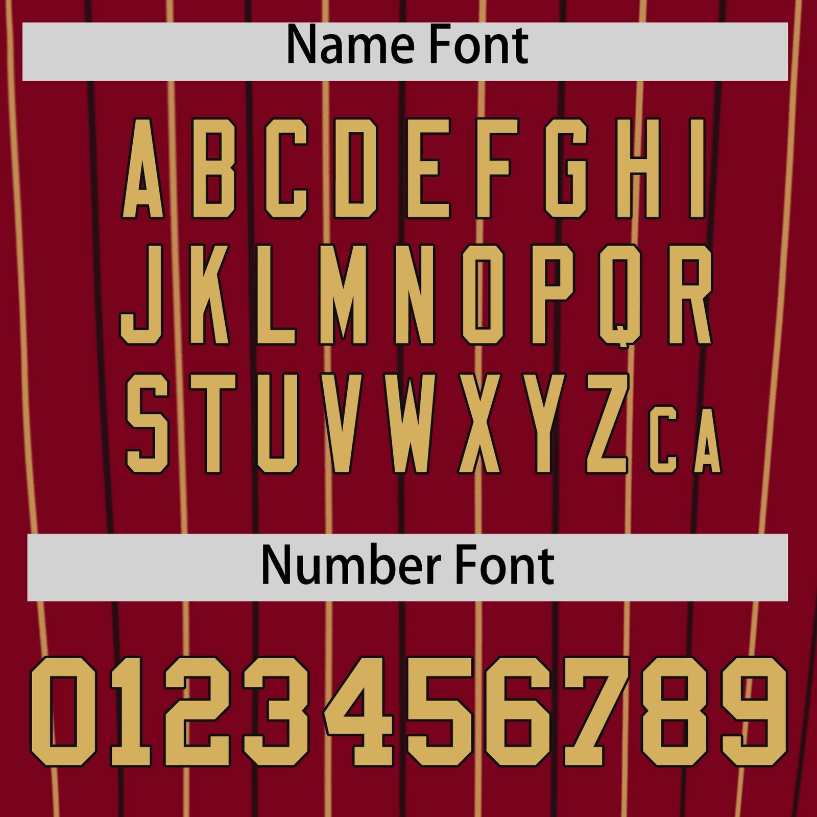 Custom Crimson Old Gold and Black Bi-Color Stripes Fashion Authentic Baseball Jersey