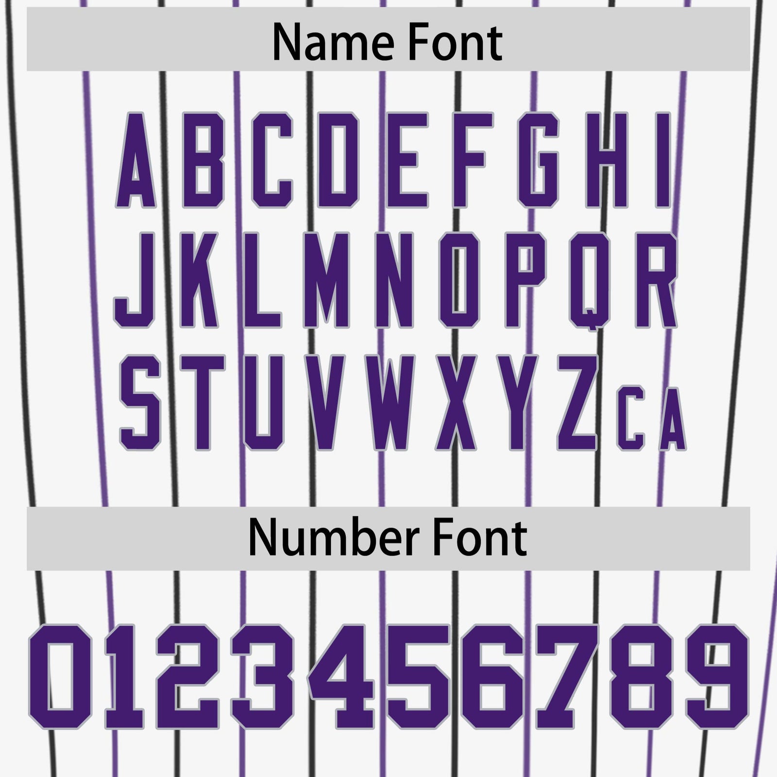 Custom White Purple and Gray Bi-Color Stripes Fashion Authentic Baseball Jersey