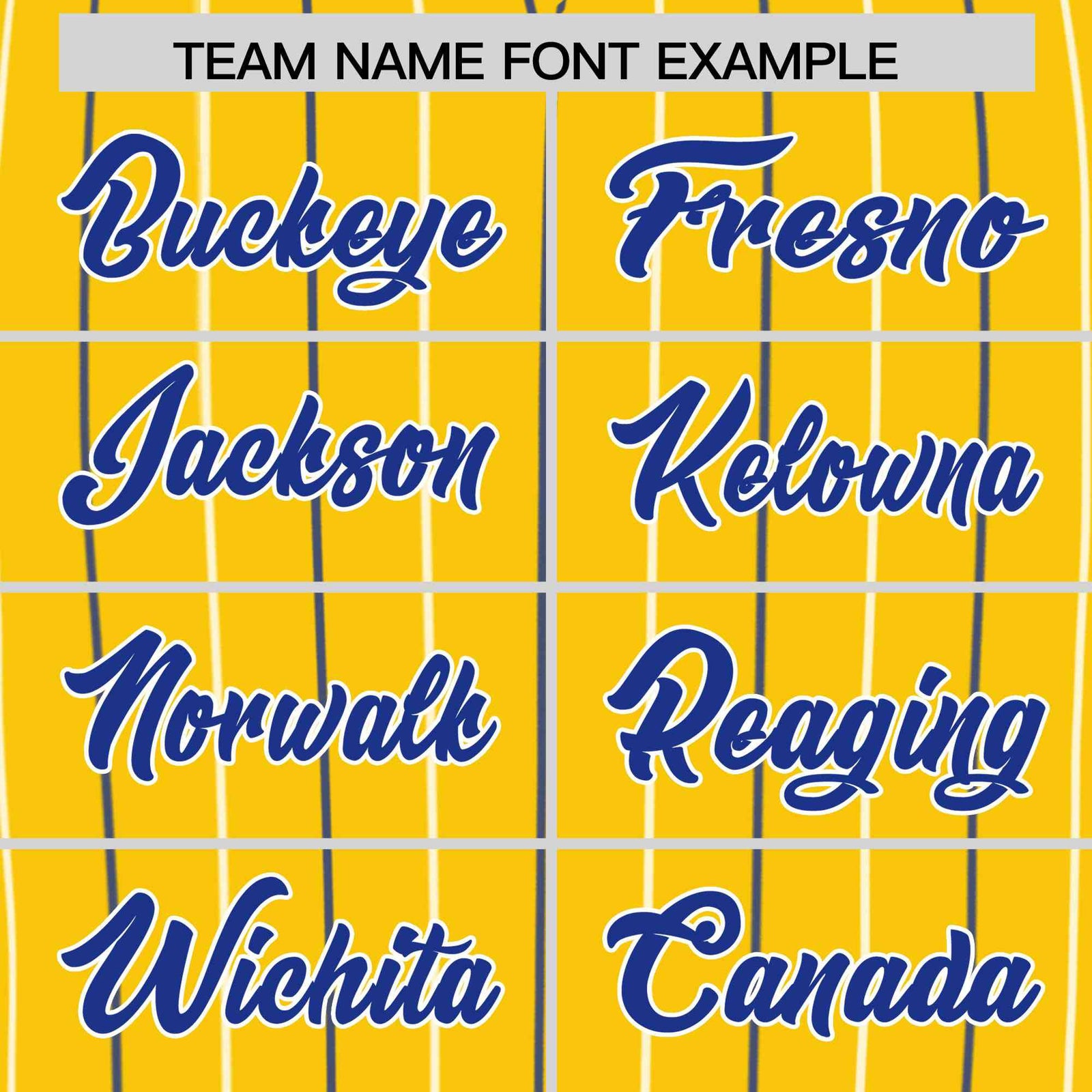 Custom Gold Royal and White Bi-Color Stripes Fashion Authentic Baseball Jersey