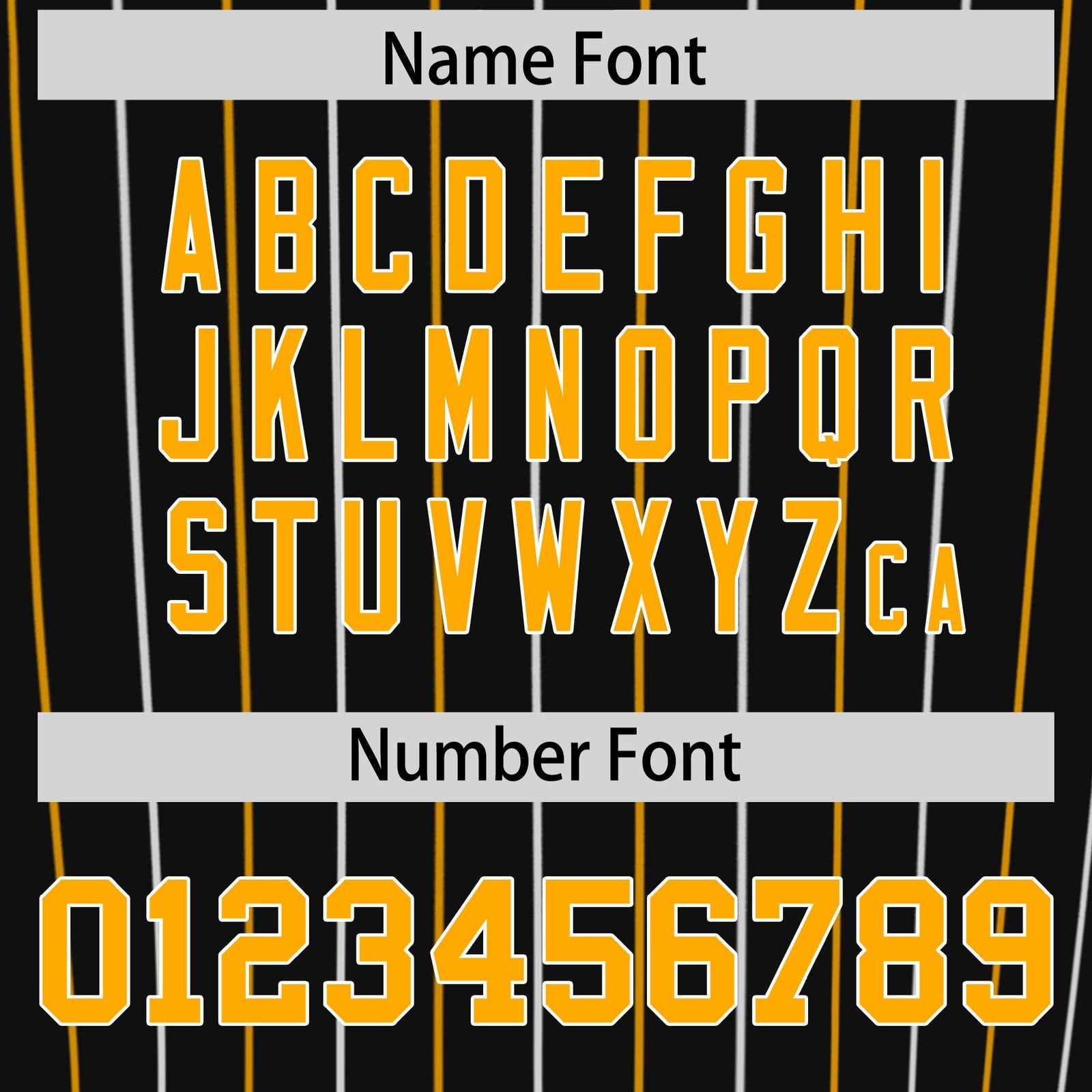 Custom Black White and Yellow Bi-Color Stripes Fashion Authentic Baseball Jersey