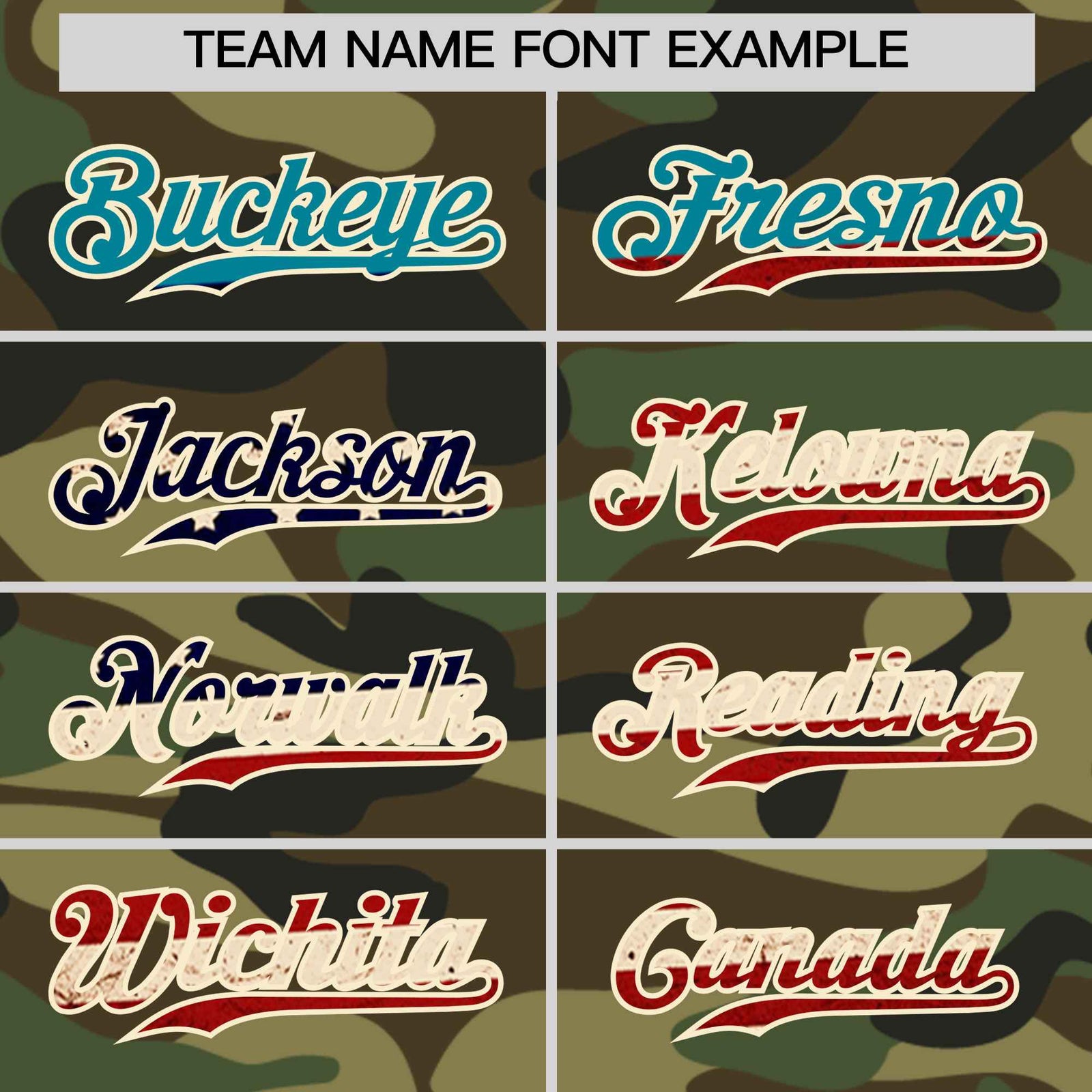 Custom Camo Cream Vintage USA Flag Authentic Salute To Service Baseball Jersey