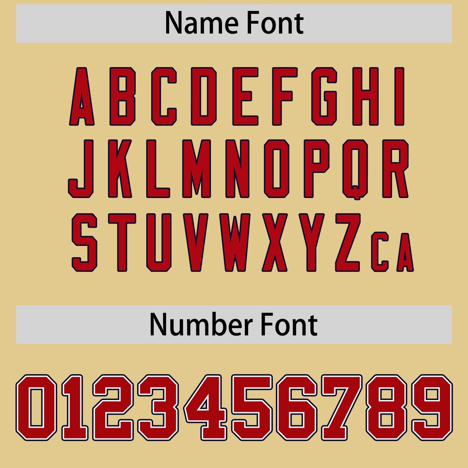 Custom Khaki Red Navy Sleeve Flag Lace Baseball Jersey | Sublimation Printed & Embroidery,Add Name and Numbern,Perfect for Teams | KXKSHOP