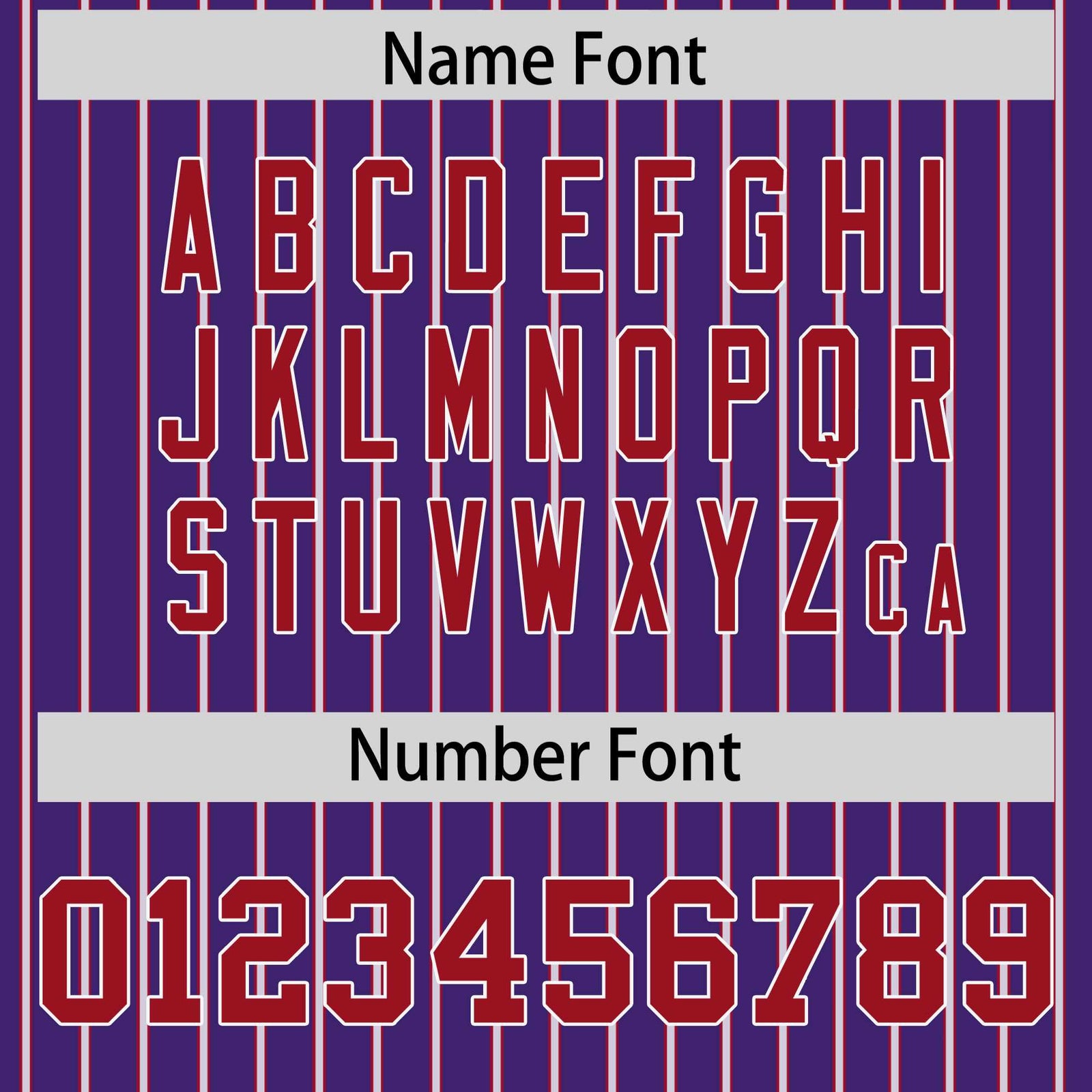 Custom Purple White Tricolor Stripe Fashion Authentic Baseball Jersey