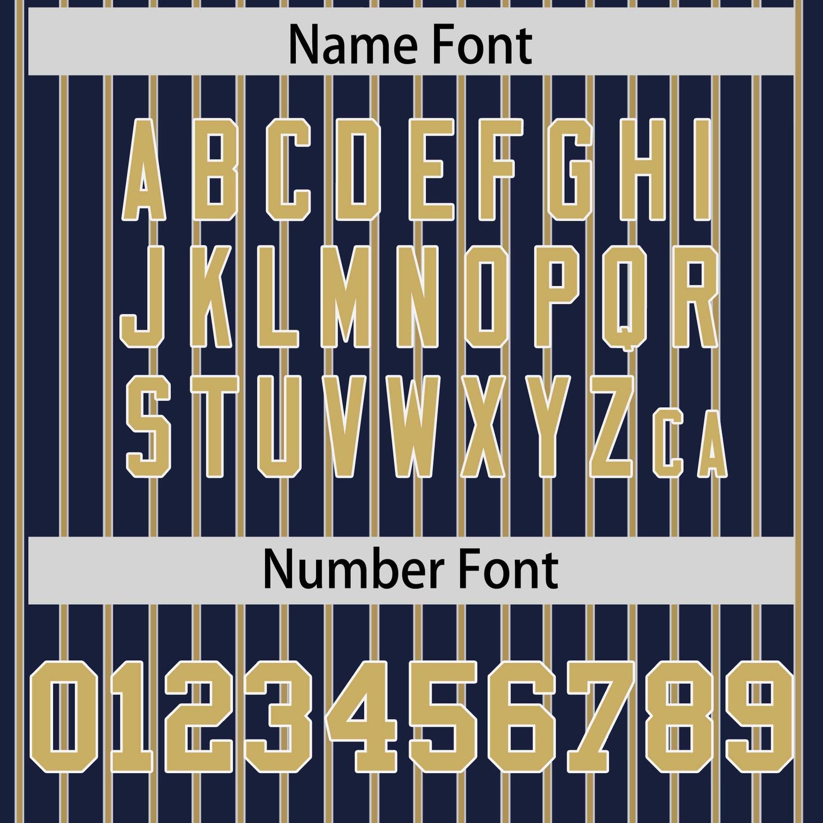 Custom Navy White Tricolor Stripe Fashion Authentic Baseball Jersey