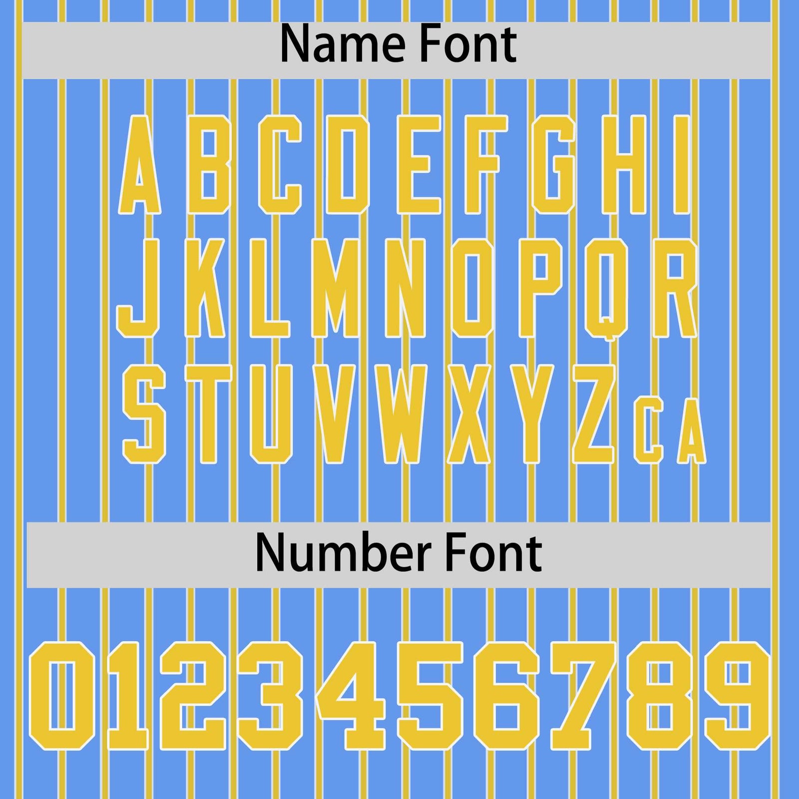 Custom Powder Blue White Tricolor Stripe Fashion Authentic Baseball Jersey