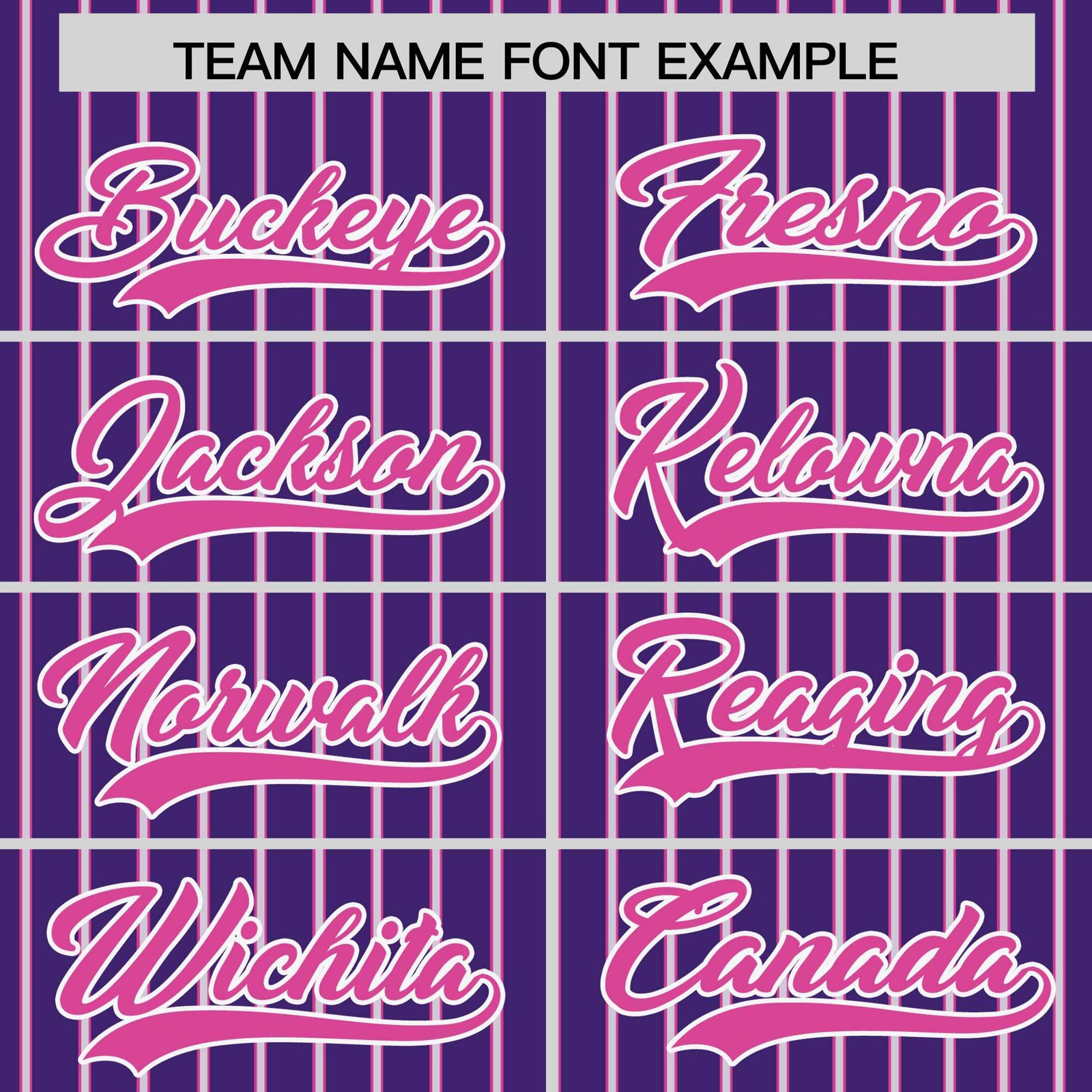 Custom Purple White Tricolor Stripe Fashion Authentic Baseball Jersey