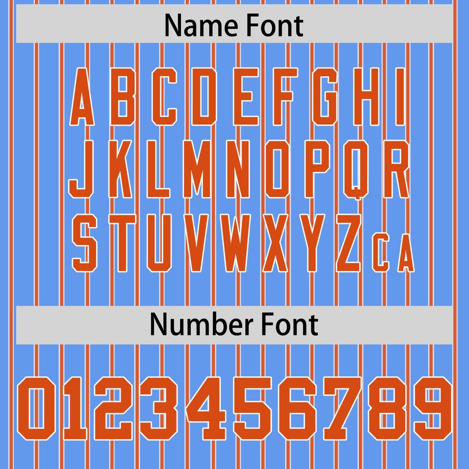 Custom Powder Blue White Tricolor Stripe Fashion Authentic Baseball Jersey