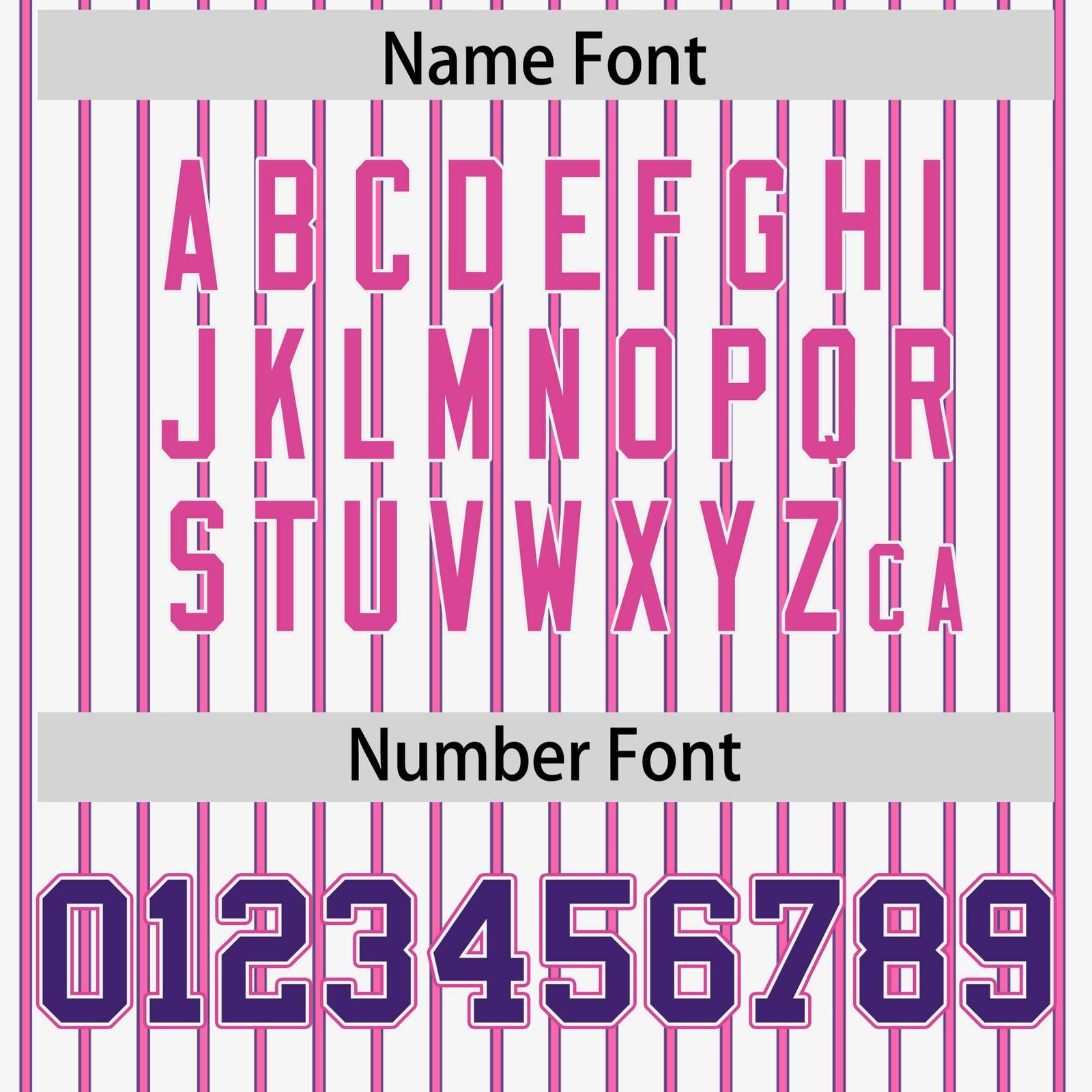 Custom White Purple Tricolor Stripe Fashion Authentic Baseball Jersey