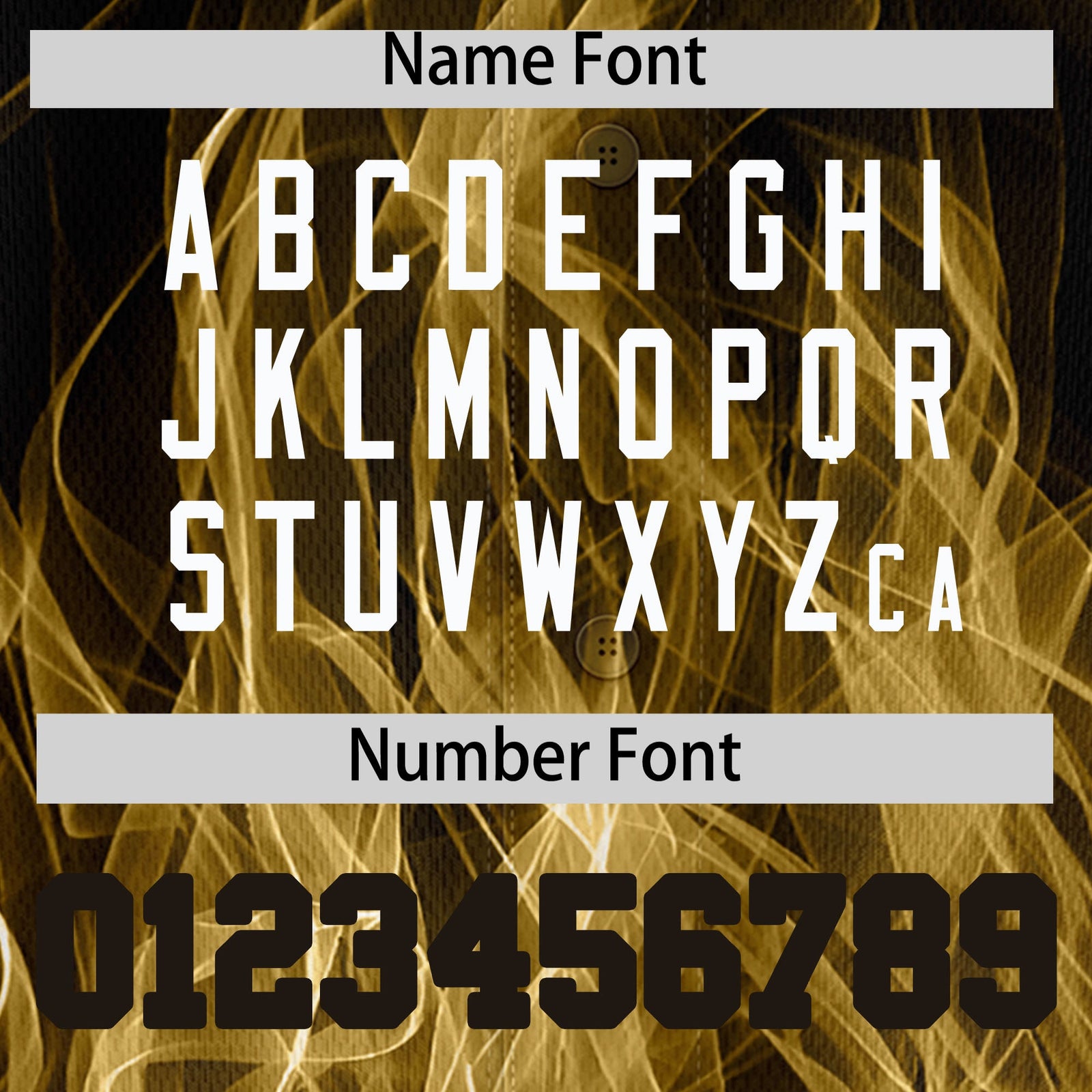 Custom Black Khaki White Flame Graffiti Pattern Personalization Baseball Jersey| KXKSHOP