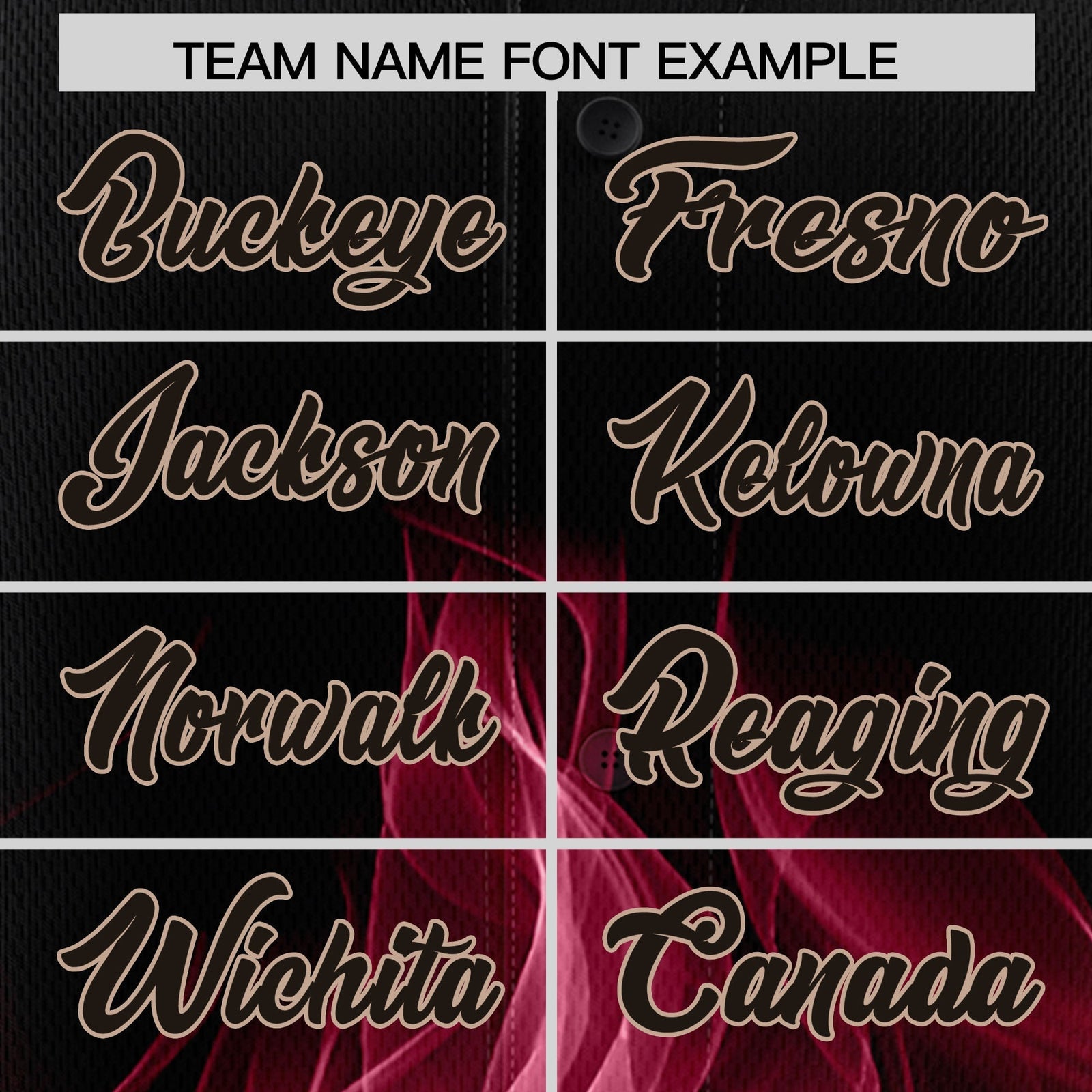 Custom Black Crimson White Flame Graffiti Pattern Personalization Baseball Jersey| KXKSHOP