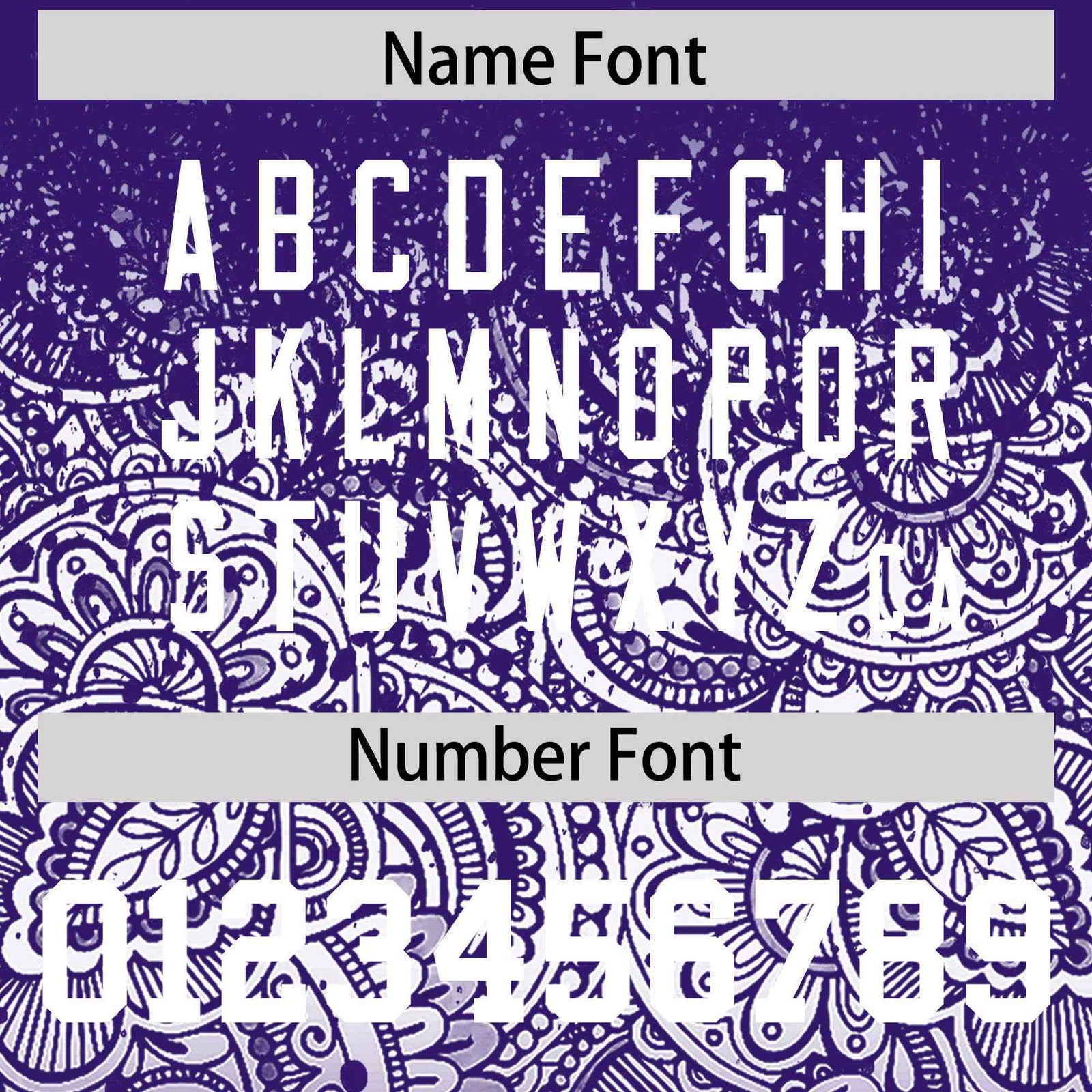 Custom Purple White Floral Print Pattern Full Button Gradient Fashion Baseball Jersey