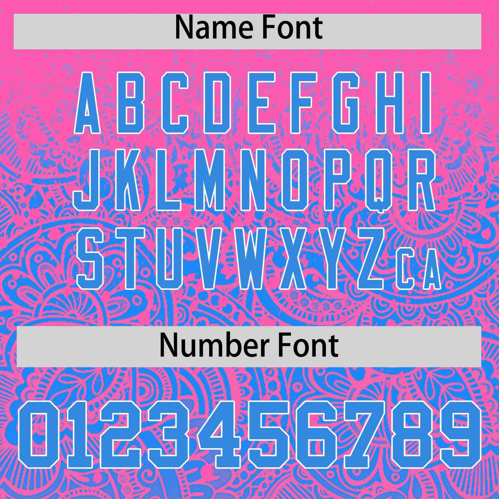 Custom Pink Light Blue Floral Print Pattern Full Button Gradient Fashion Baseball Jersey