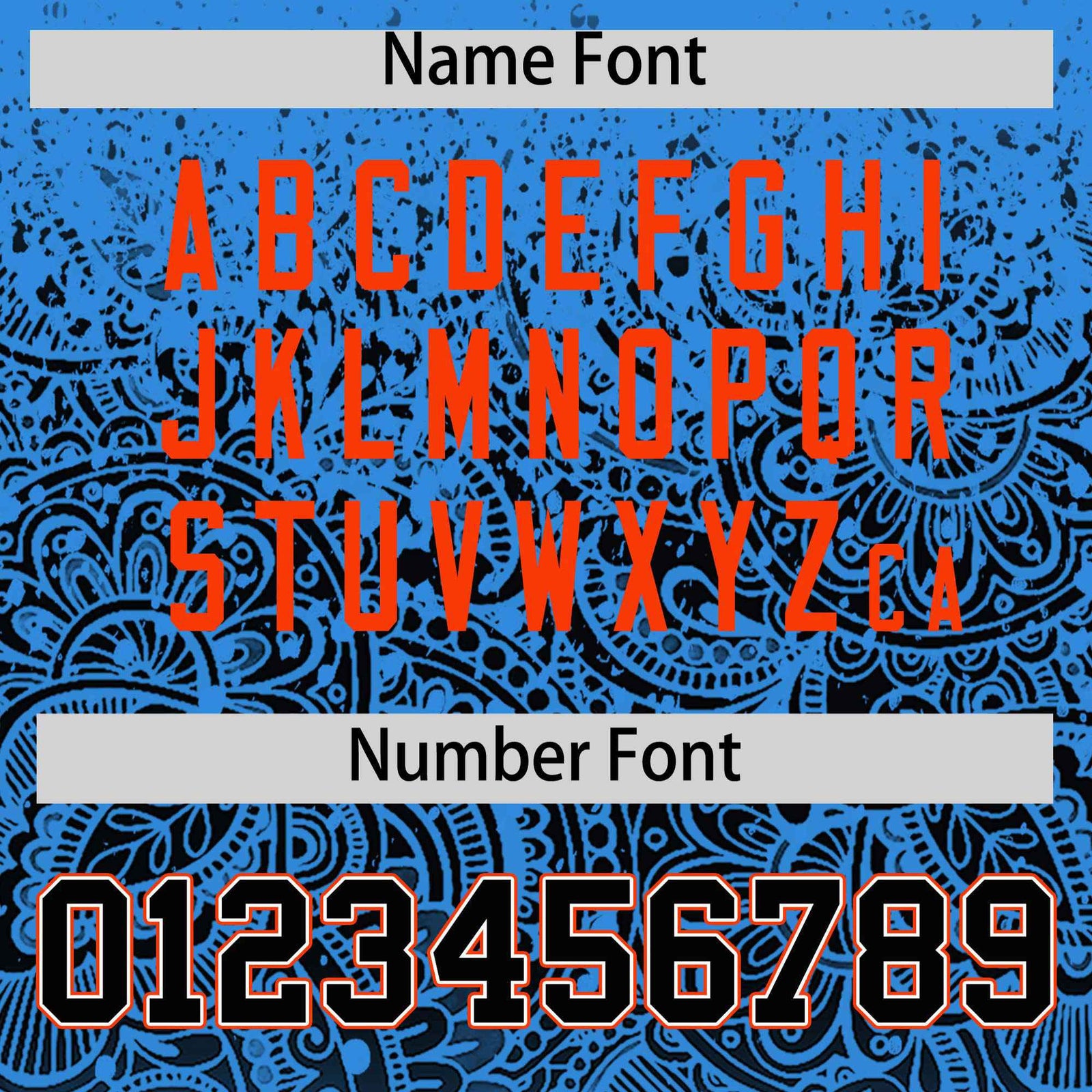 Custom Light Blue Black Floral Print Pattern Full Button Gradient Fashion Baseball Jersey