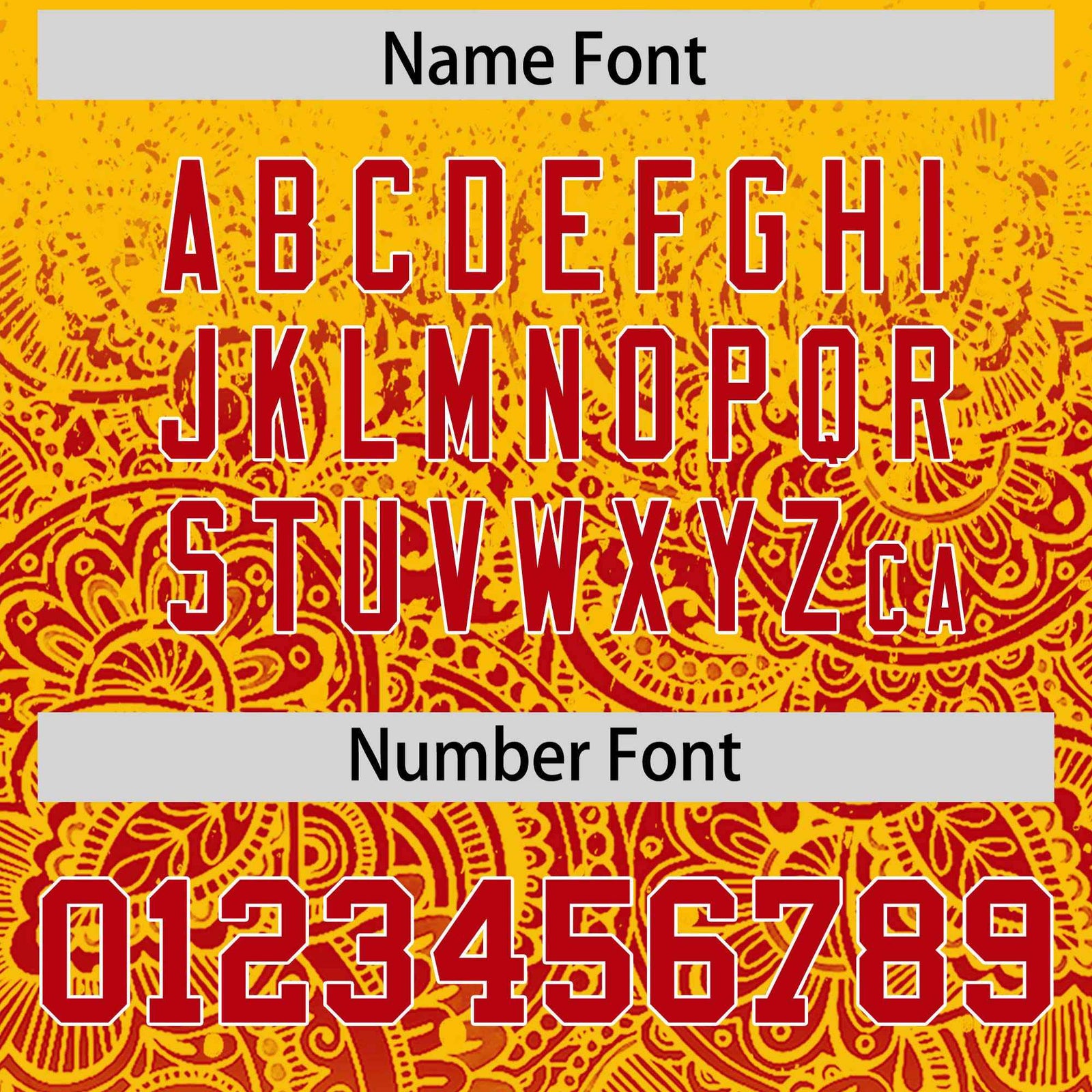 Custom Yellow Red Floral Print Pattern Full Button Gradient Fashion Baseball Jersey