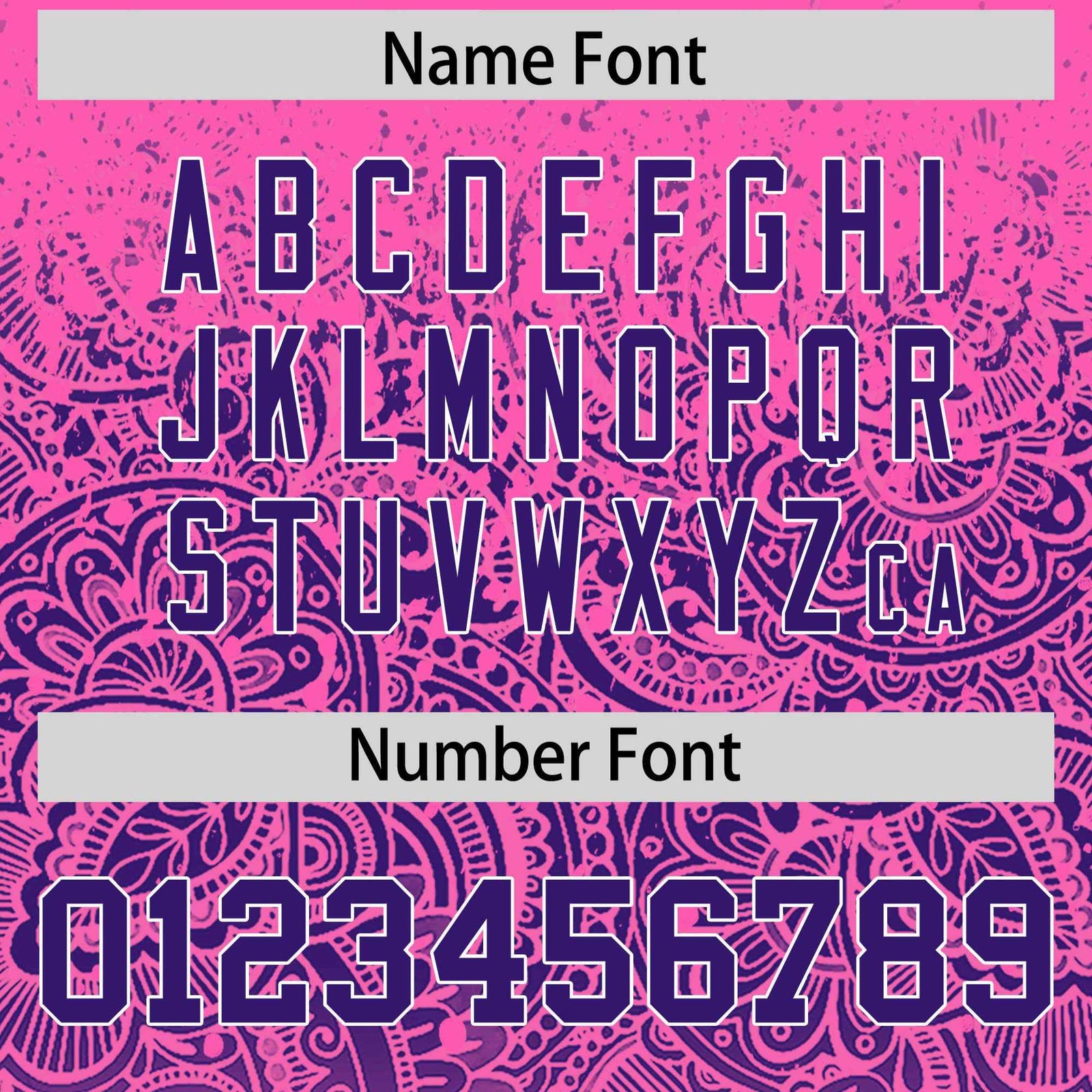 Custom Pink Purple Floral Print Pattern Full Button Gradient Fashion Baseball Jersey