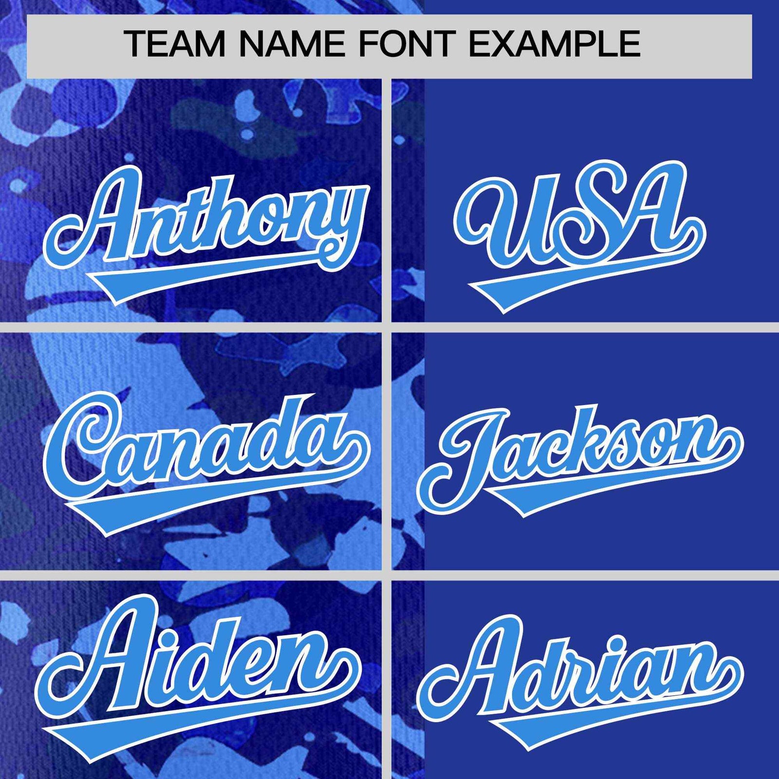 Custom Royal Blue Split Personalized Graffiti Raglan Sleeve Authentic Baseball Jersey