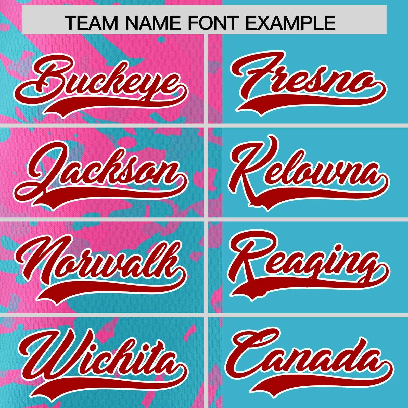 Custom Sky Blue Pink Split Personalized Graffiti Raglan Sleeve Authentic Baseball Jersey