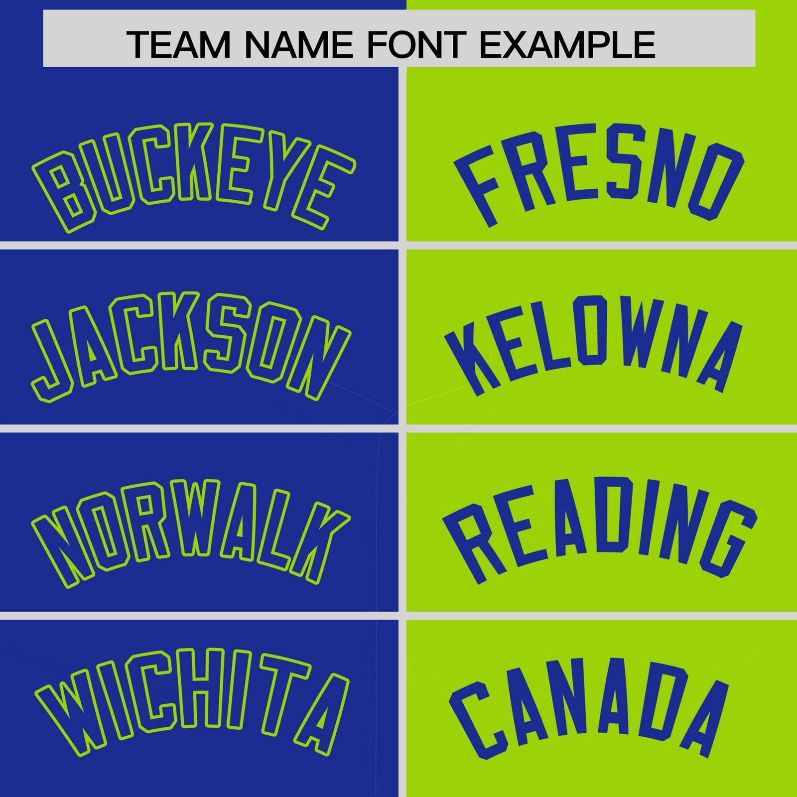 Custom Royal Neon Green Split Fashion Coconut Tree Design Authentic Baseball Jersey