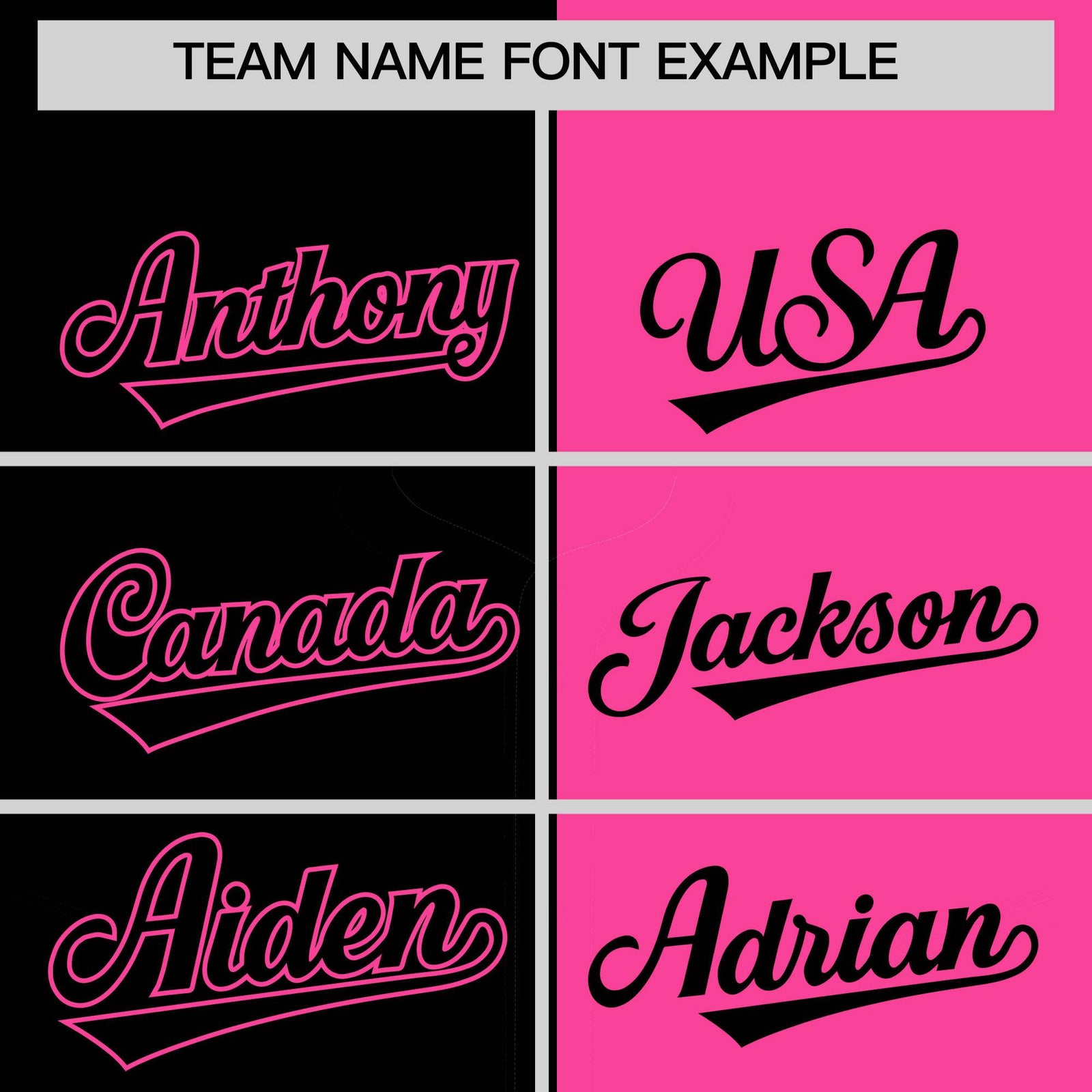 Custom Black Pink Split Fashion Coconut Tree Design Authentic Baseball Jersey