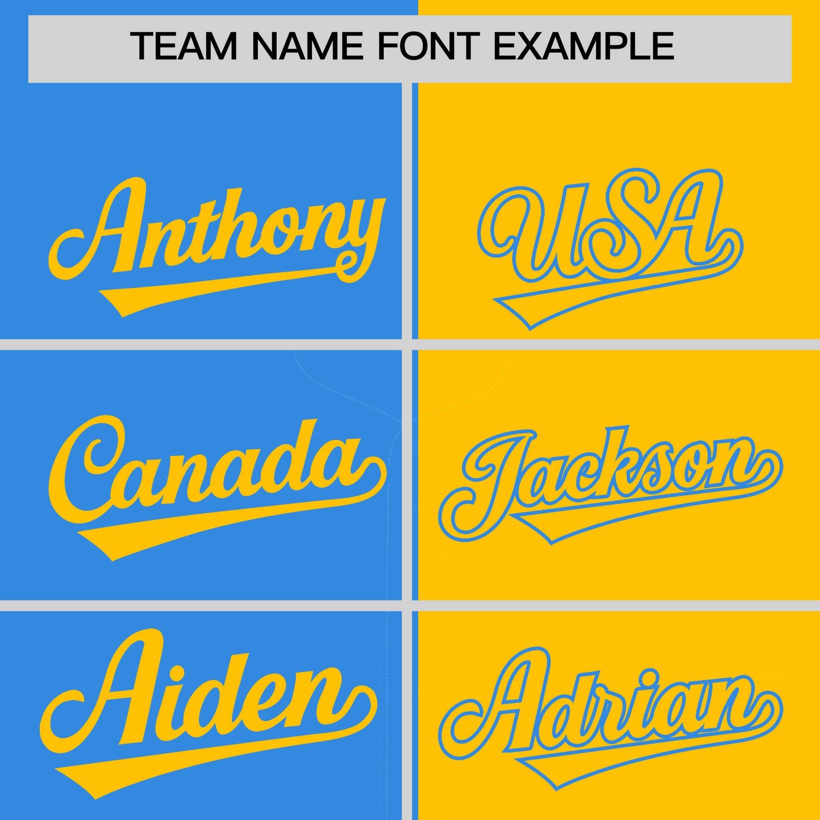 Custom Powder Blue Yellow Split Fashion Coconut Tree Design Authentic Baseball Jersey