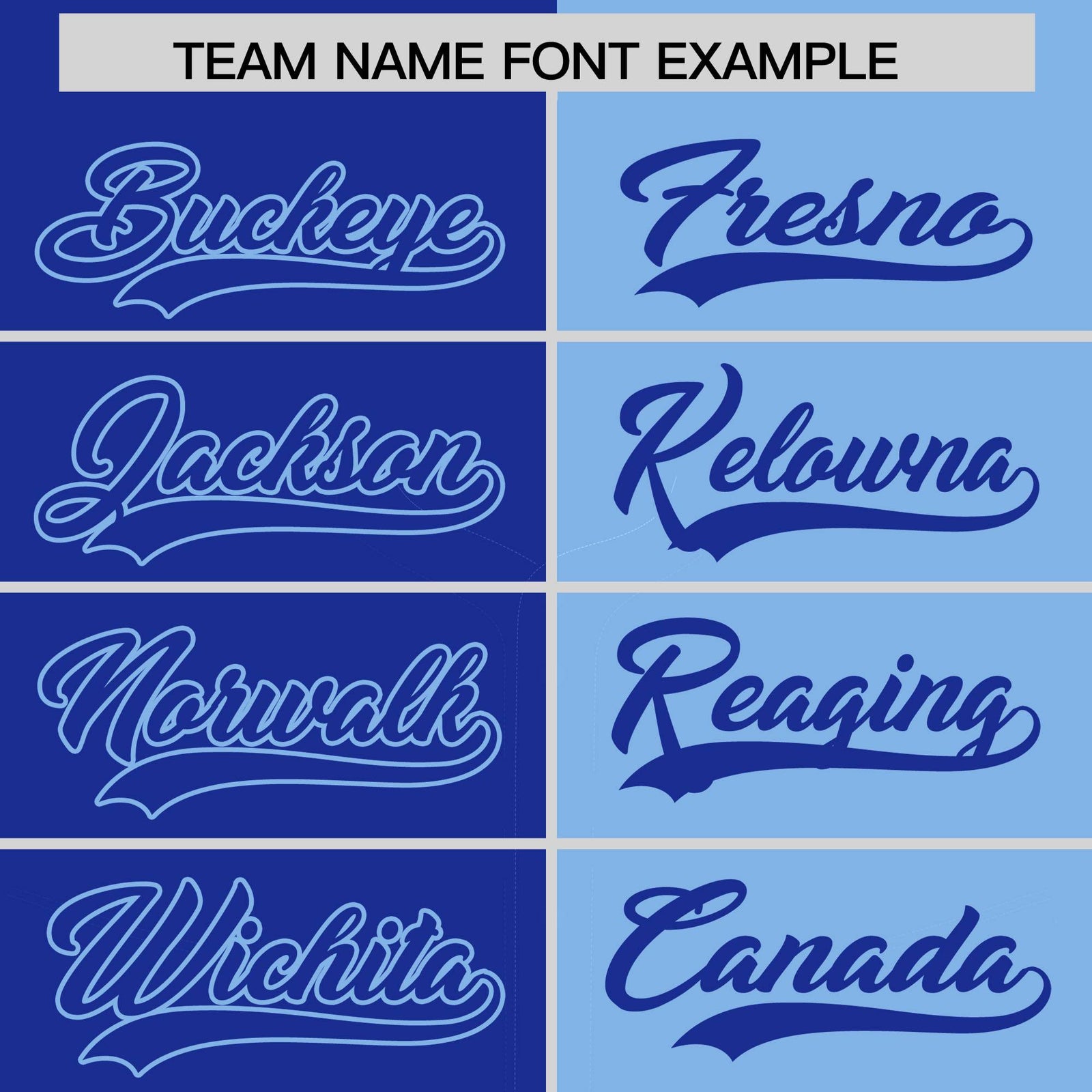 Custom Royal Powder Blue Split Fashion Coconut Tree Design Authentic Baseball Jersey