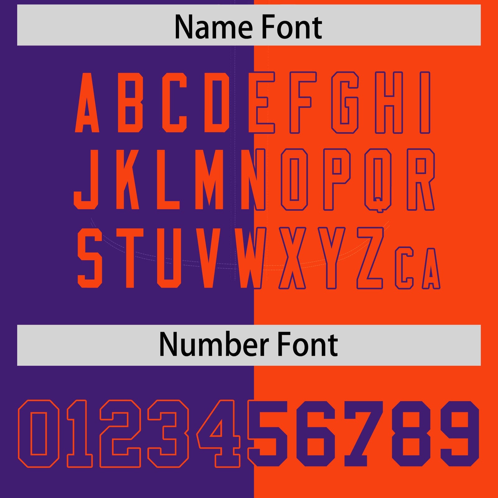 Custom Purple Orange Split Fashion Coconut Tree Design Authentic Baseball Jersey