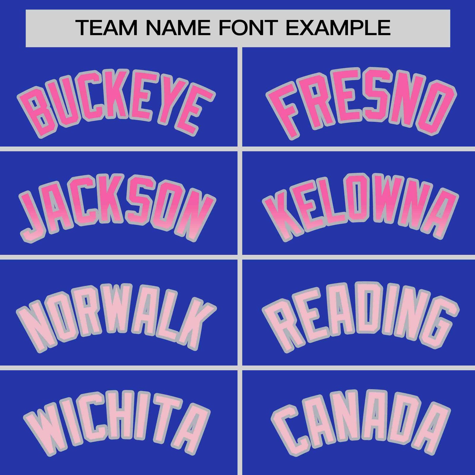 Custom Royal Pink-Lt Pink Personalized Gradient Font And Side Design Authentic Baseball Jersey